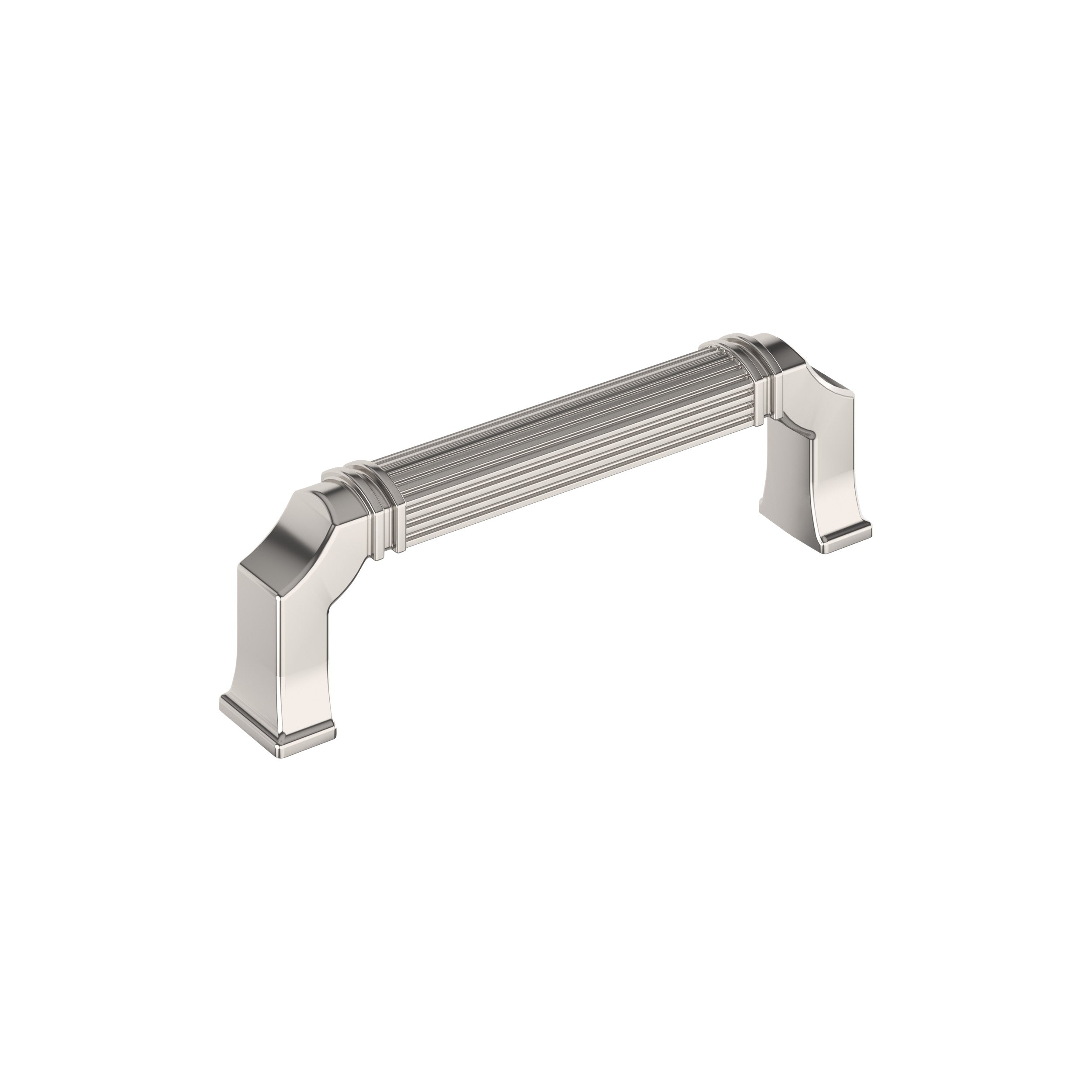 Townsend 3-3/4 inch (96mm) Center-to-Center Polished Nickel Cabinet Pull