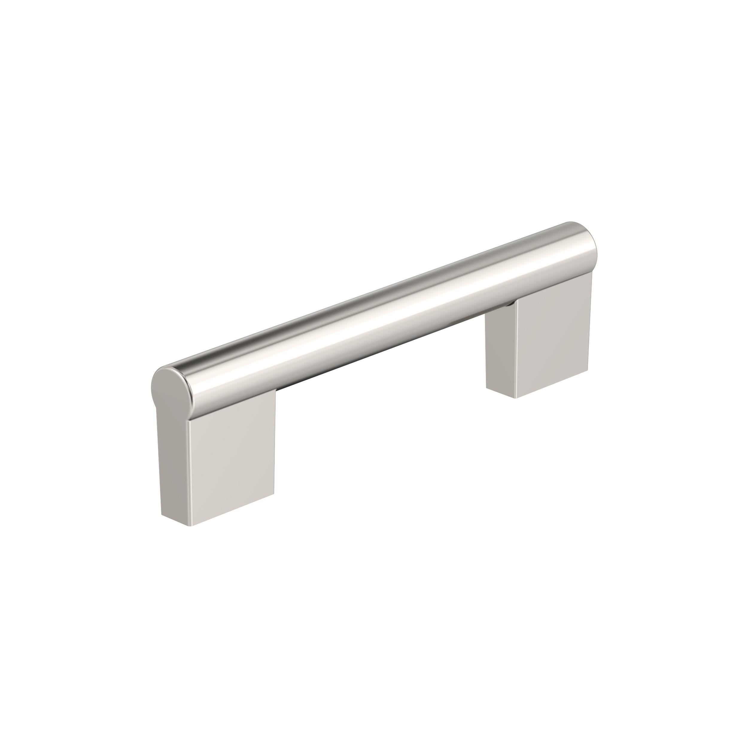 Versa 3-3/4 inch (96mm) Center-to-Center Polished Nickel Cabinet Pull