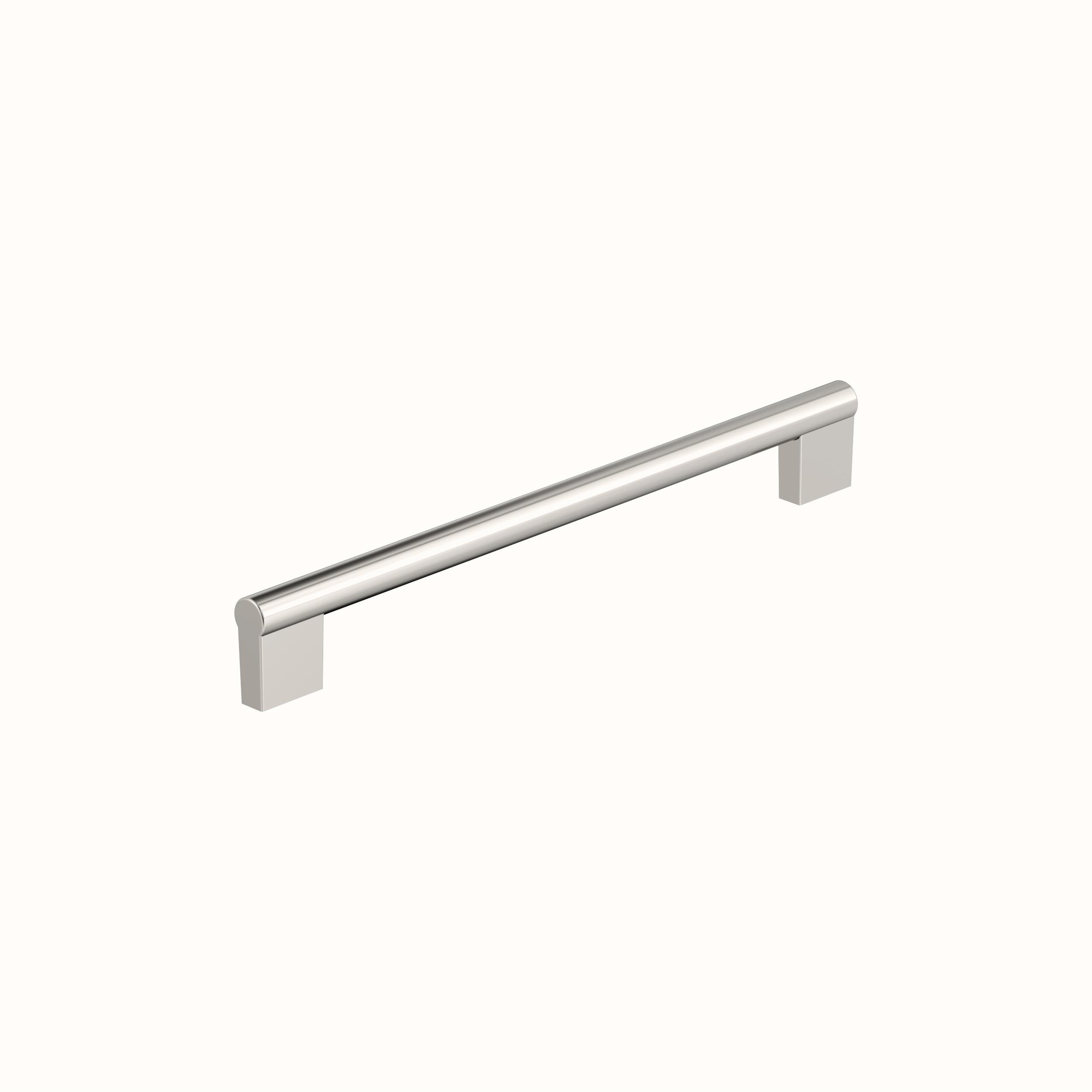 Versa 8-13/16 inch (224mm) Center-to-Center Polished Nickel Cabinet Pull