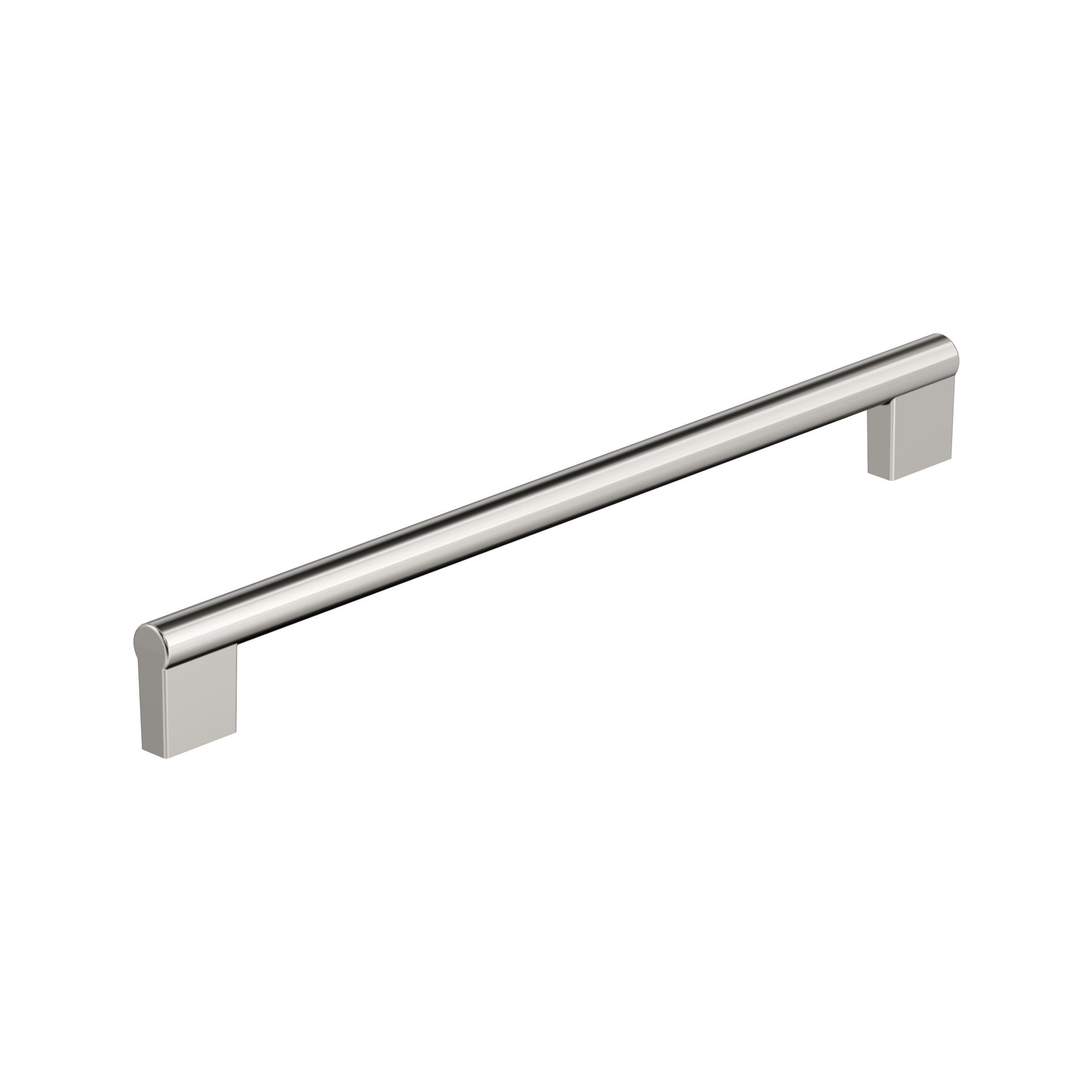 Versa 10-1/16 inch (256mm) Center-to-Center Polished Nickel Cabinet Pull