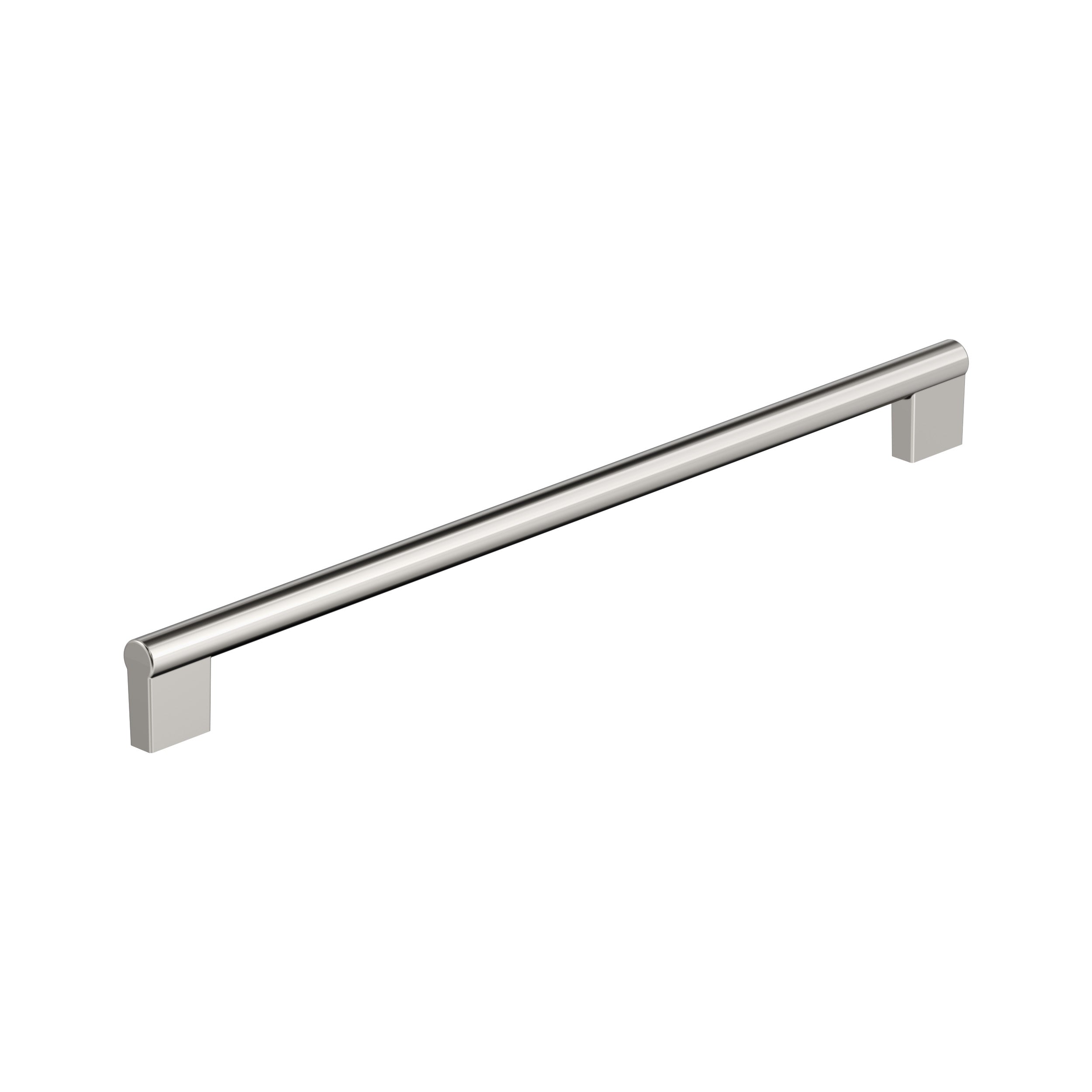 Versa 12-5/8 inch (320mm) Center-to-Center Polished Nickel Cabinet Pull