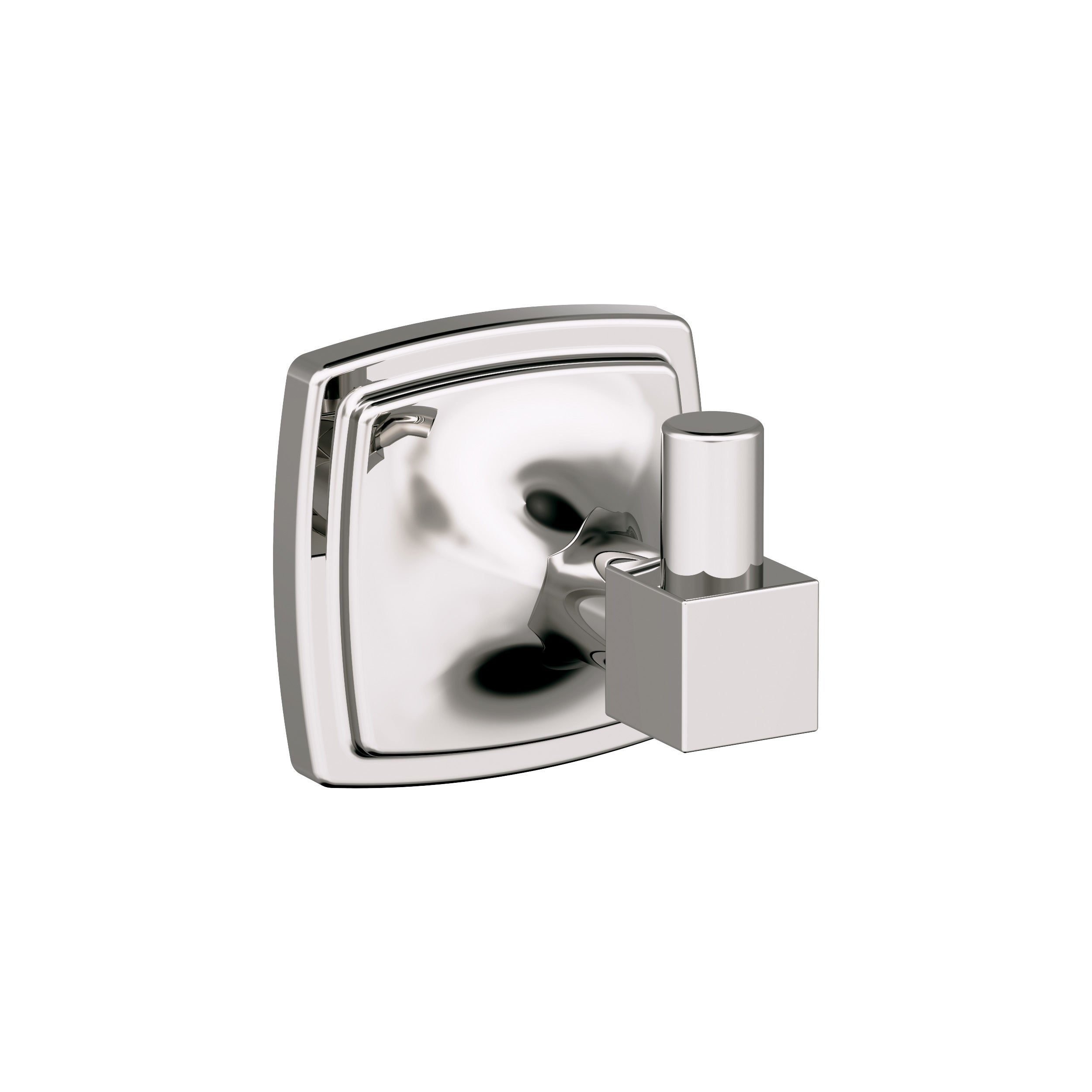Stature Polished Nickel Single Prong Robe Hook