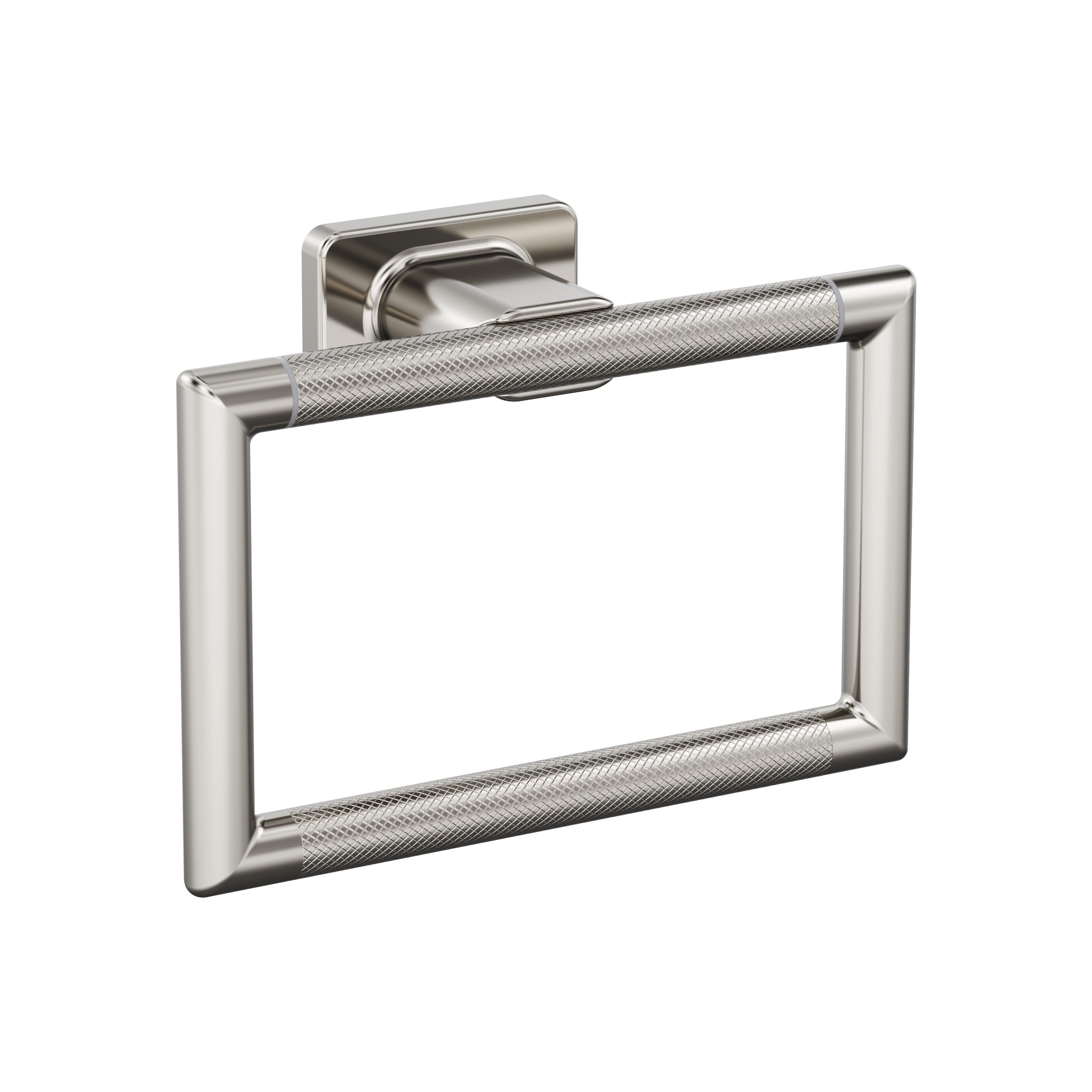 Bronx Polished Nickel Closed Towel Ring
