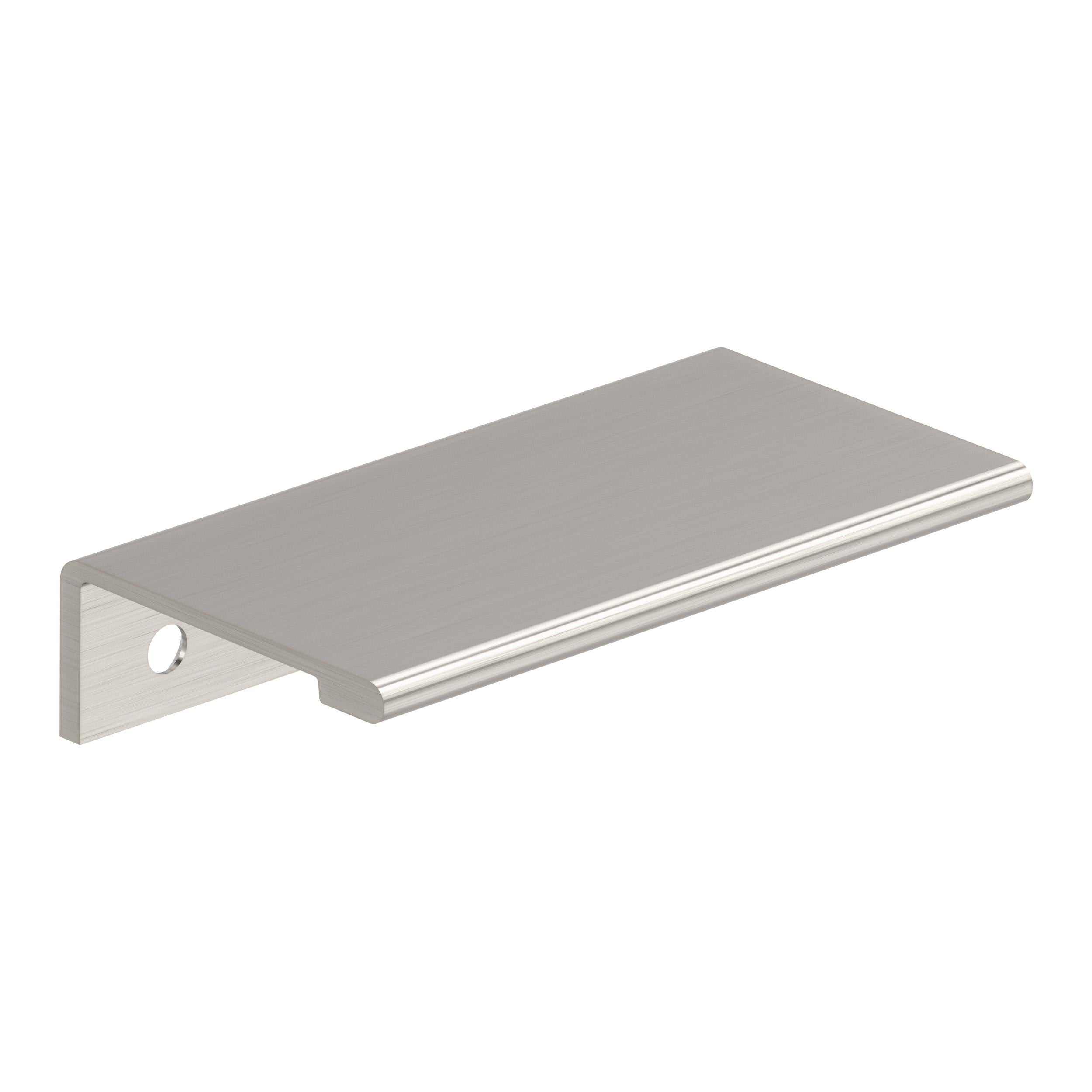 Streamline II 3 inch (76mm) Length Satin Nickel Cabinet Edge Pull