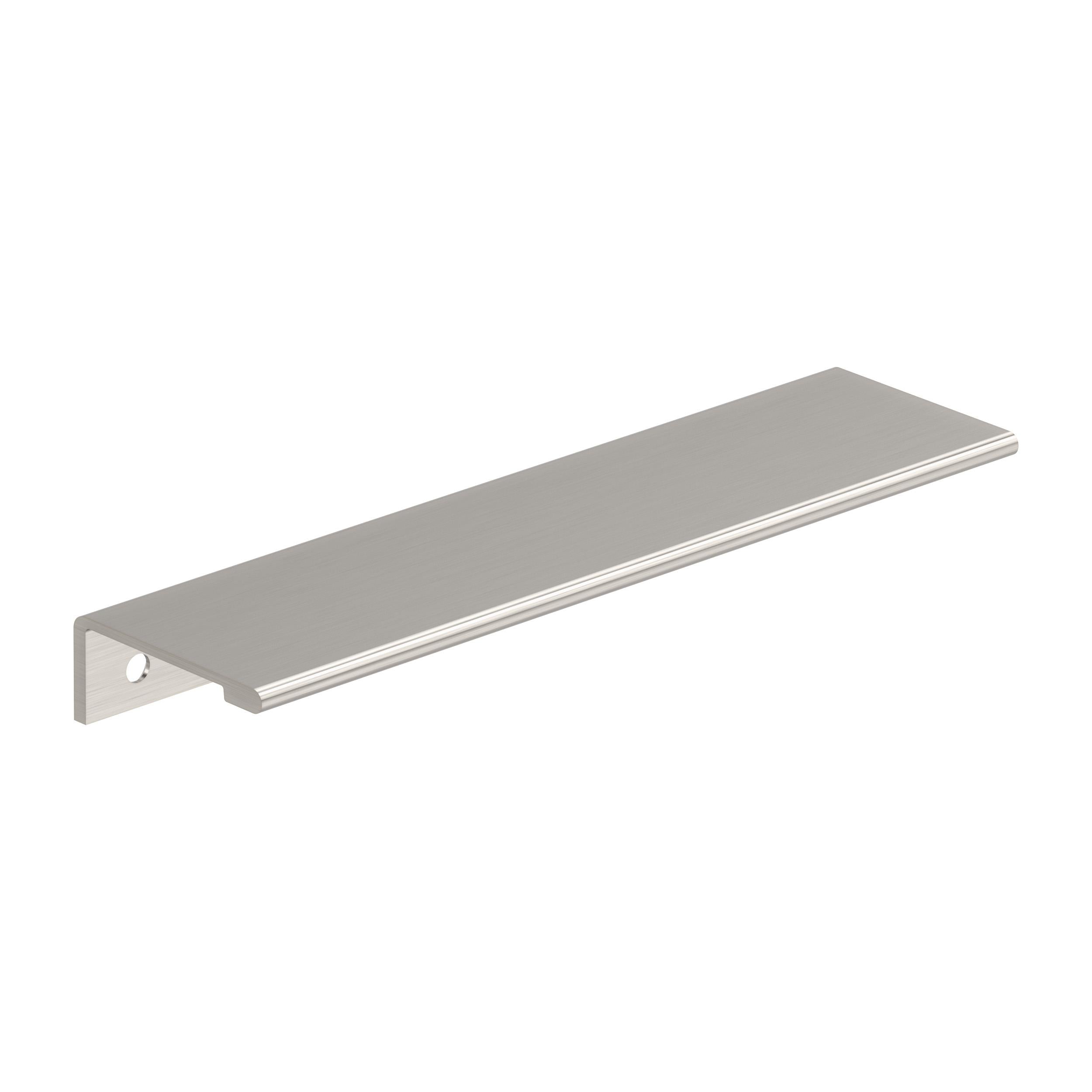 Streamline II 6 inch (152mm) Length Satin Nickel Cabinet Edge Pull