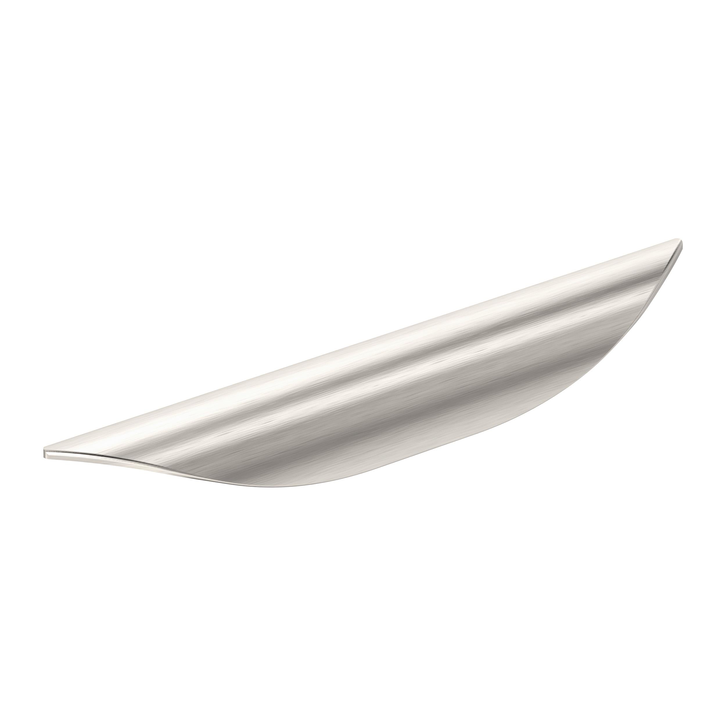 Current 5-1/16 inch (128mm) Center-to-Center Satin Nickel Cabinet Pull