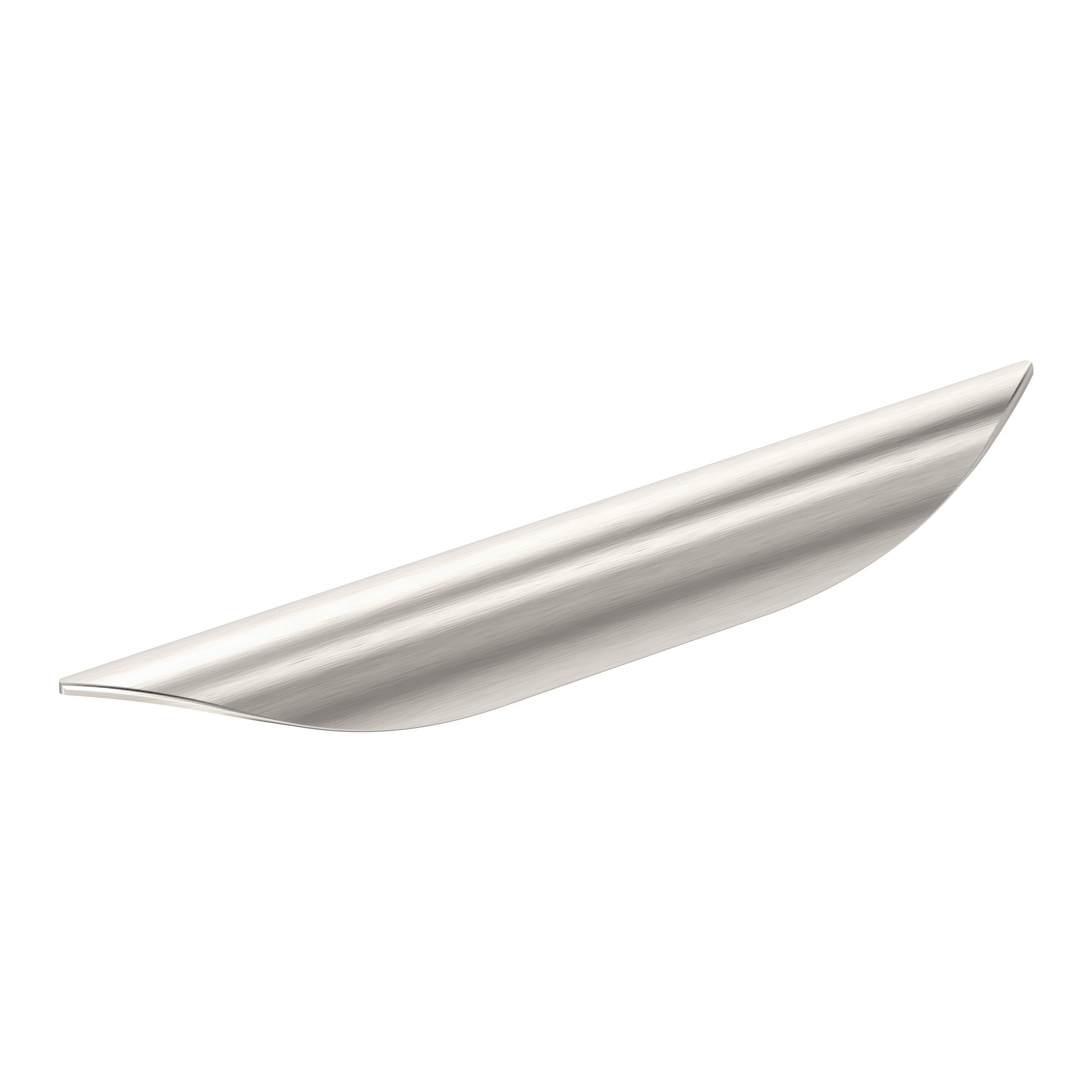 Current 6-5/16 inch (160mm) Center-to-Center Satin Nickel Cabinet Pull