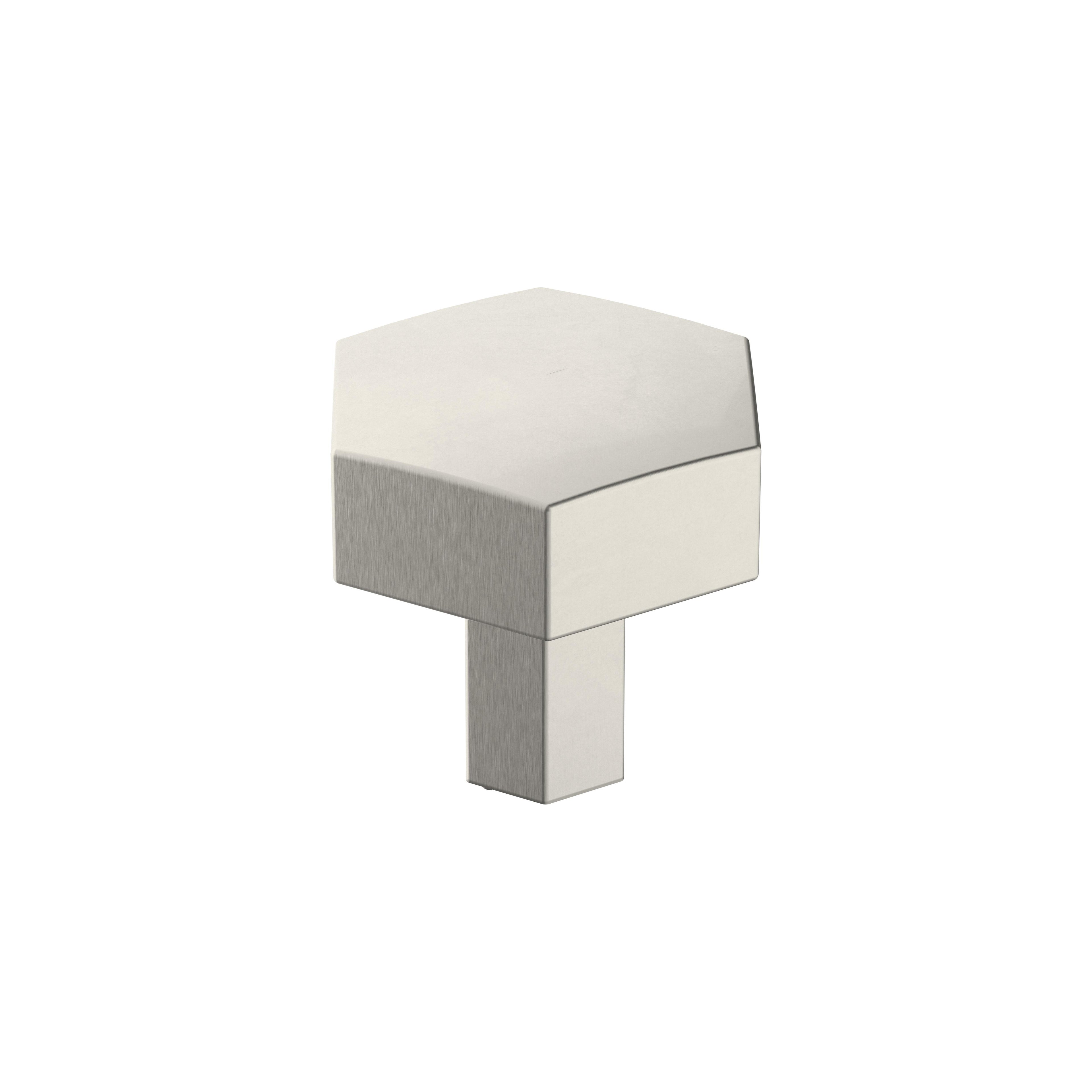 Caliber 1-1/4 inch (32mm) Diameter Satin Nickel Cabinet Knob