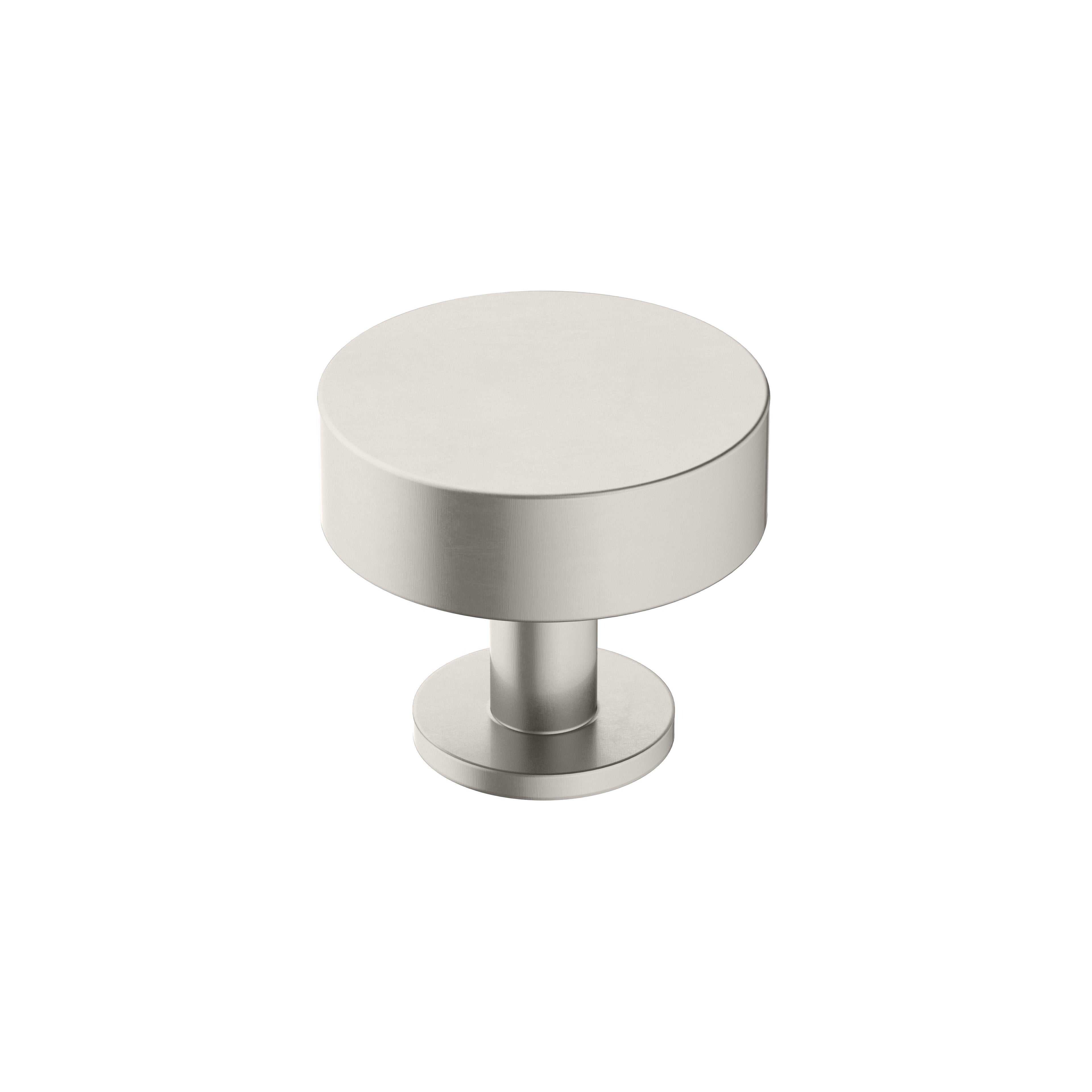 Radius 1-1/4 inch (32mm) Diameter Satin Nickel Cabinet Knob
