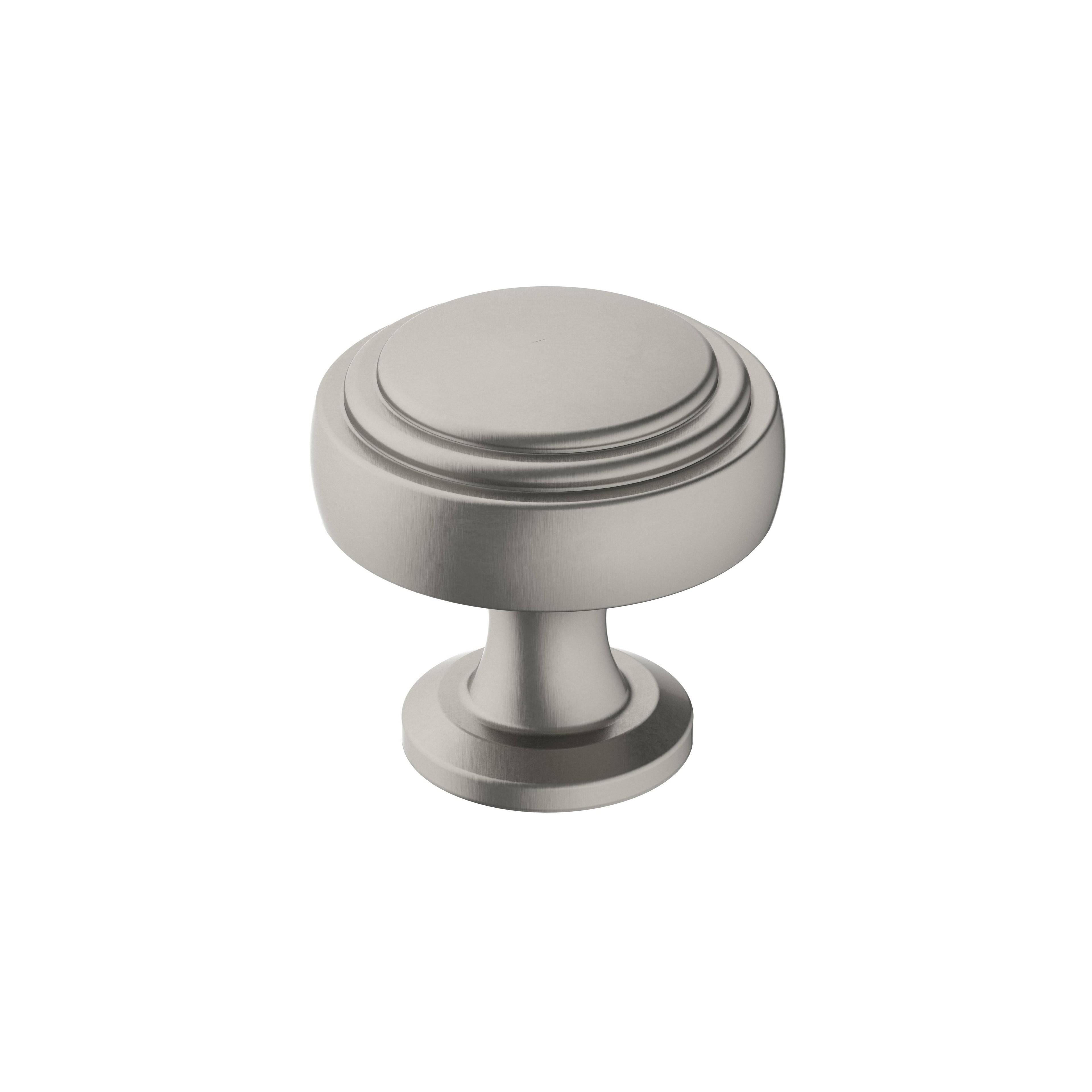 Winsome 1-1/4 inch (32mm) Diameter Satin Nickel Cabinet Knob