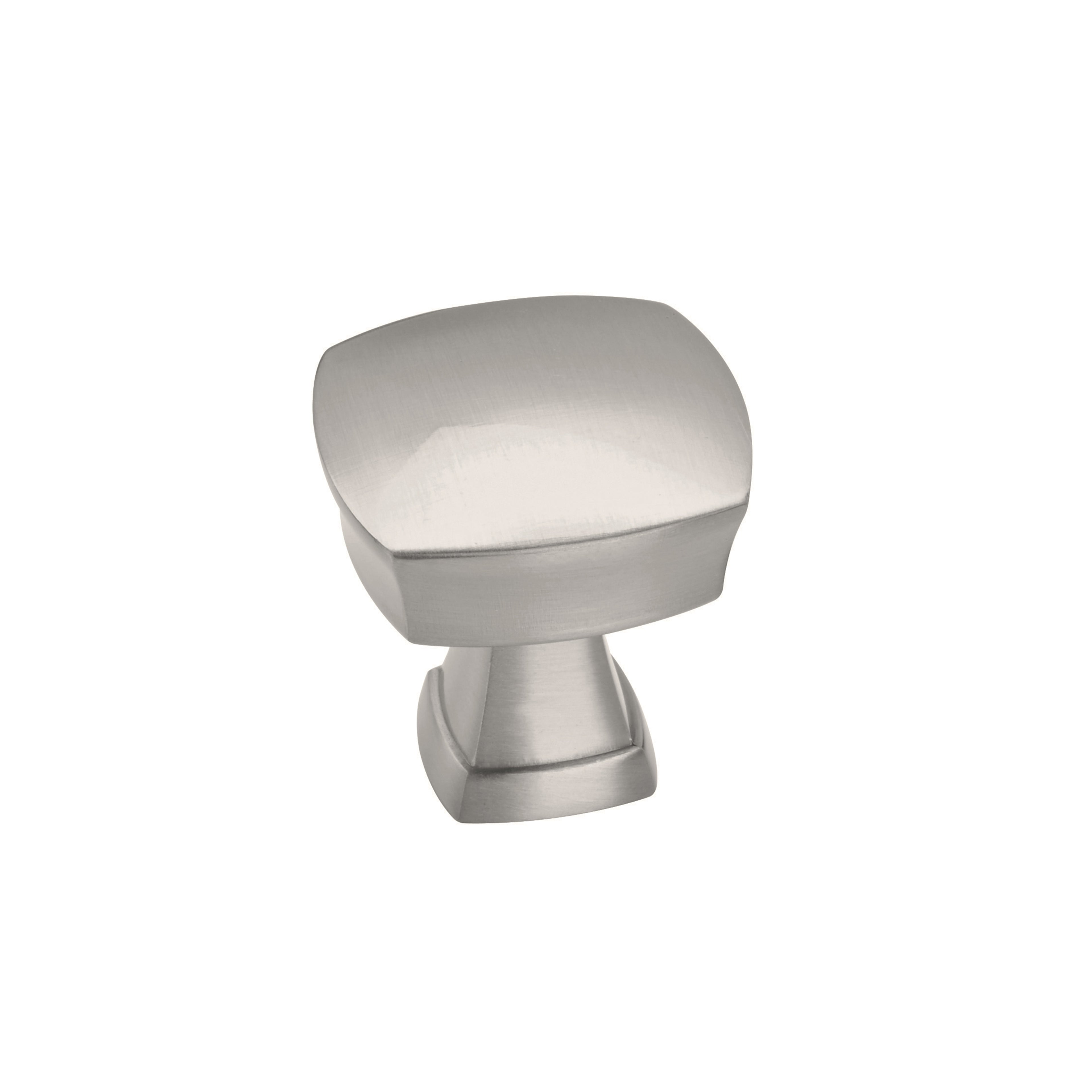 Stature 1-1/4 inch (32mm) Length Satin Nickel Cabinet Knob