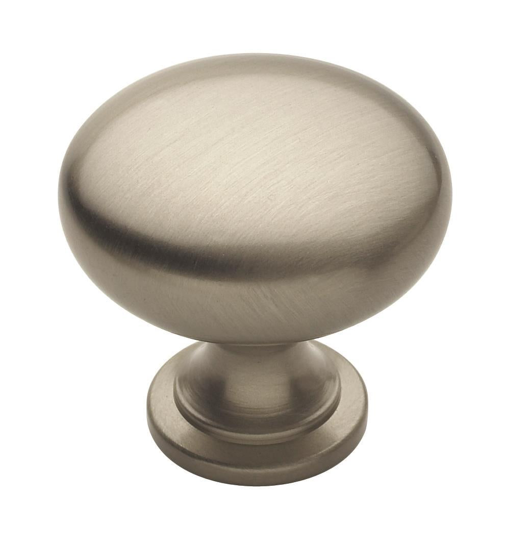 Everyday Heritage 1-3/16 inch (30mm) Diameter Satin Nickel Cabinet Knob