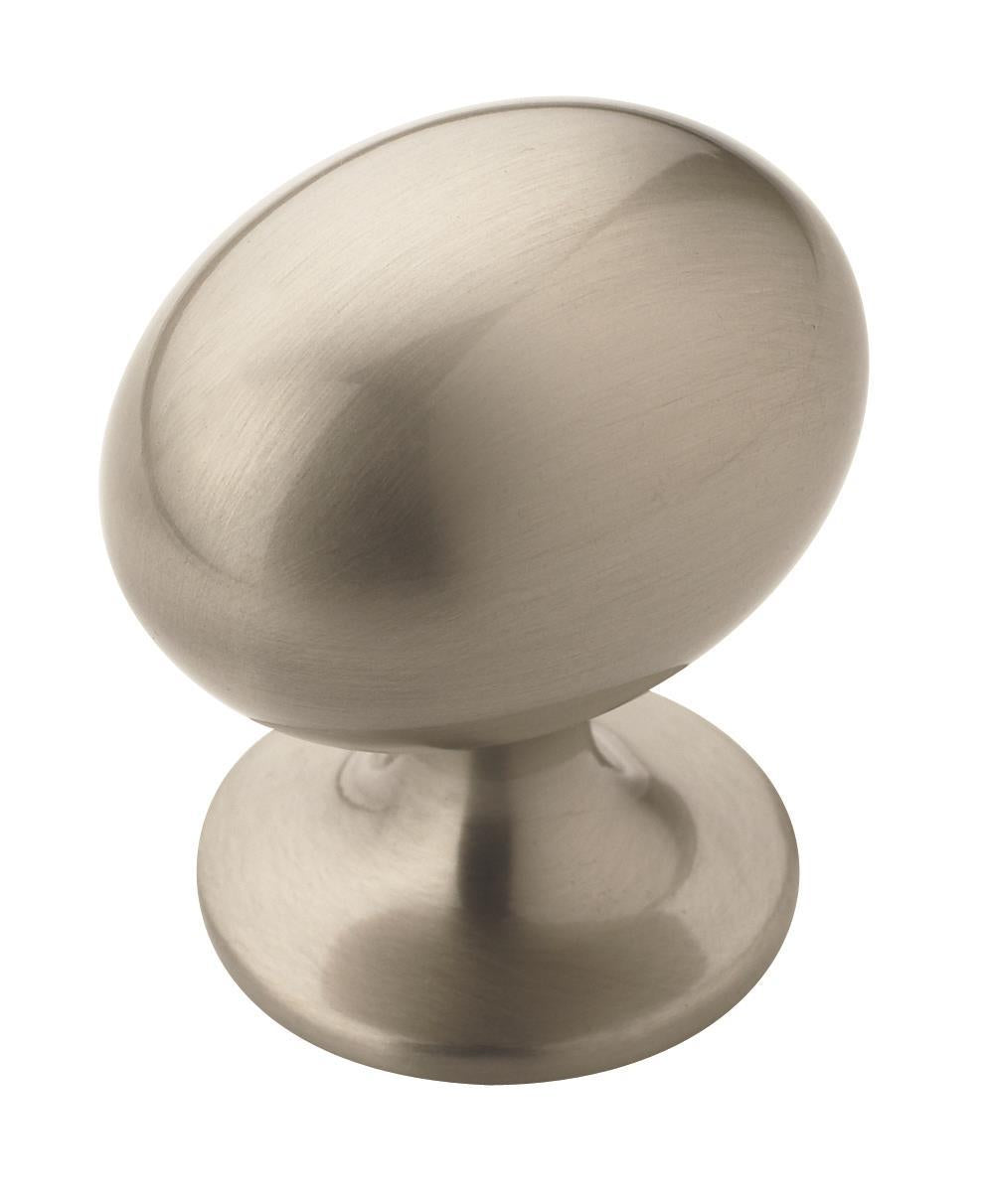 Everyday Heritage 1-3/8 inch (35mm) Length Satin Nickel Cabinet Knob