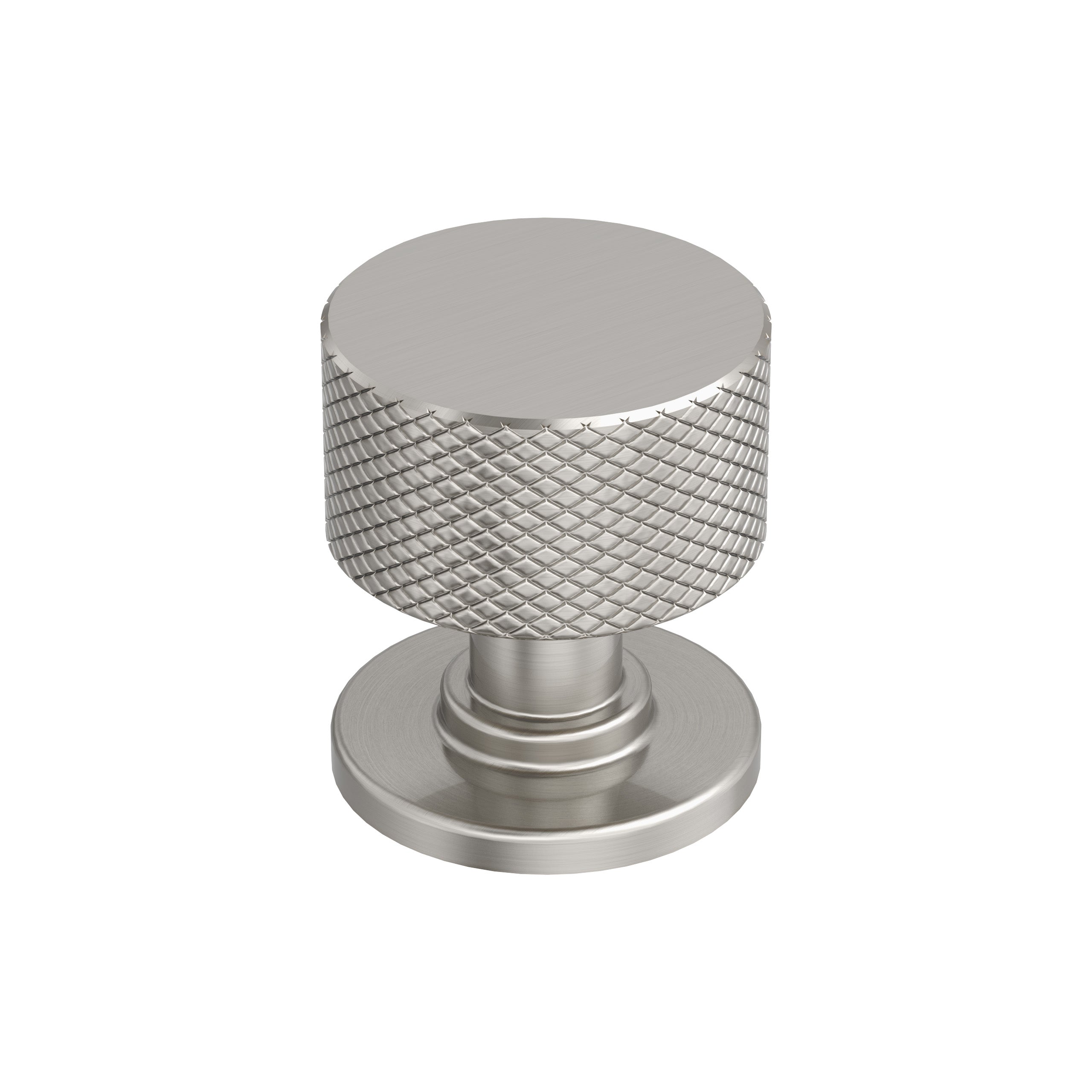 Balata 1-1/8 inch (29mm) Diameter Satin Nickel Cabinet Knob