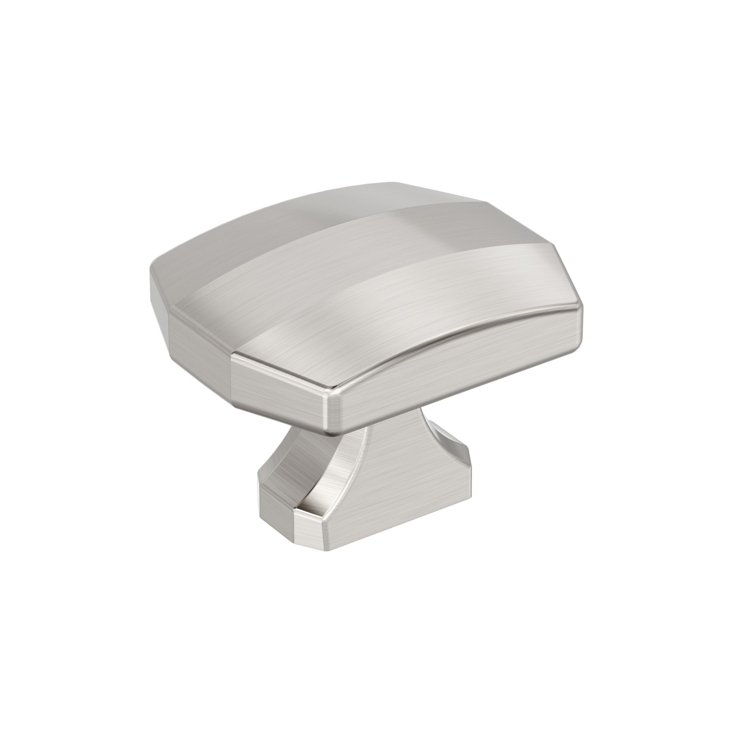Bellamy 1-1/2 inch (38mm) Length Satin Nickel Cabinet Knob