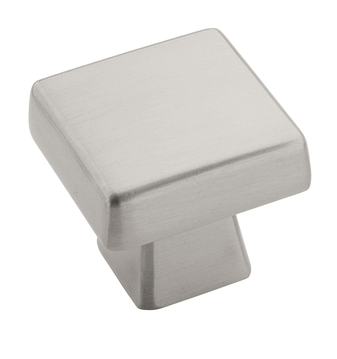 Blackrock 1-3/16 inch (30mm) Length Satin Nickel Cabinet Knob