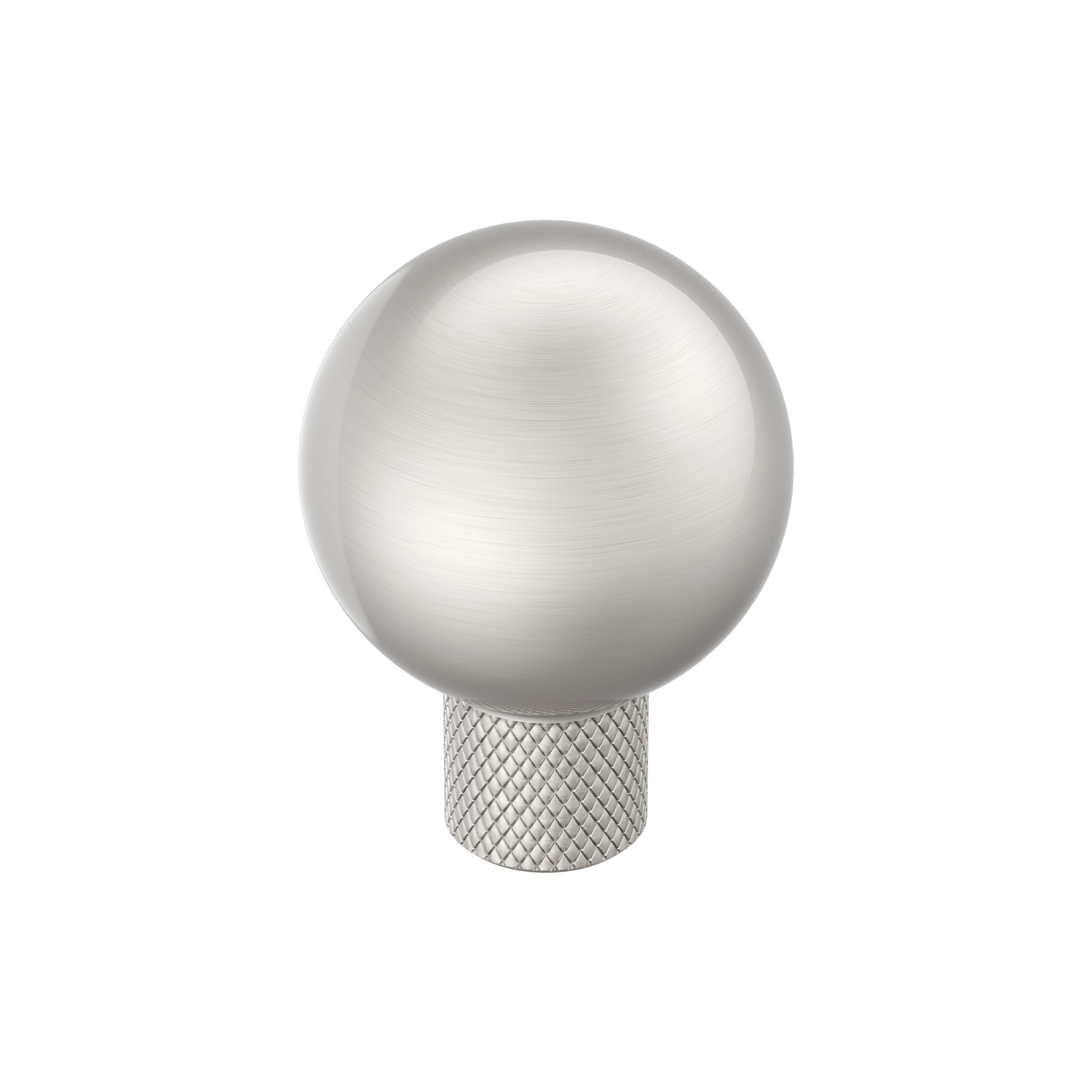 Collet 1-1/8 inch (29mm) Diameter Satin Nickel Cabinet Knob