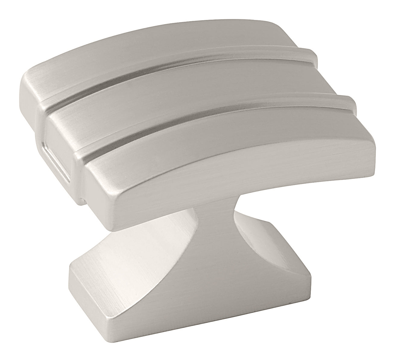 Davenport 1-1/2 inch (38mm) Length Satin Nickel Cabinet Knob