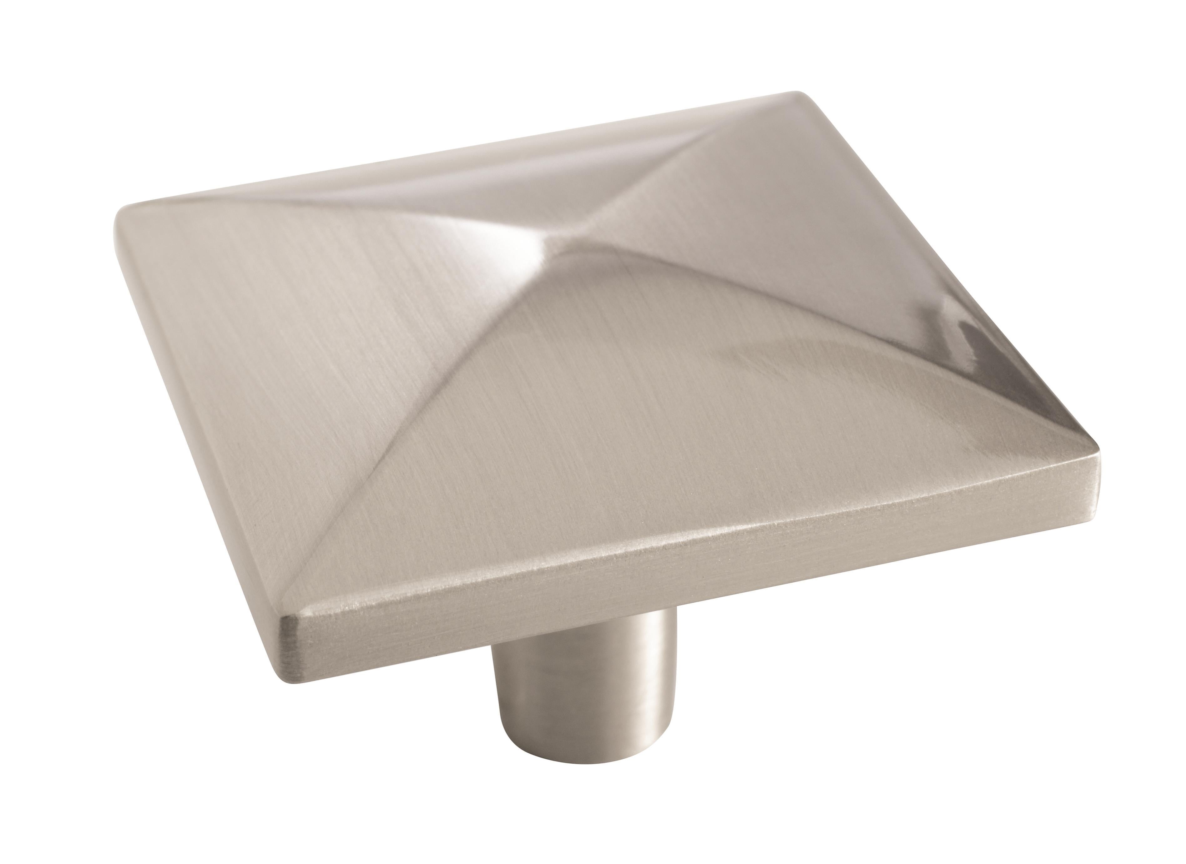 Extensity 1-1/2 inch (38mm) Length Satin Nickel Cabinet Knob