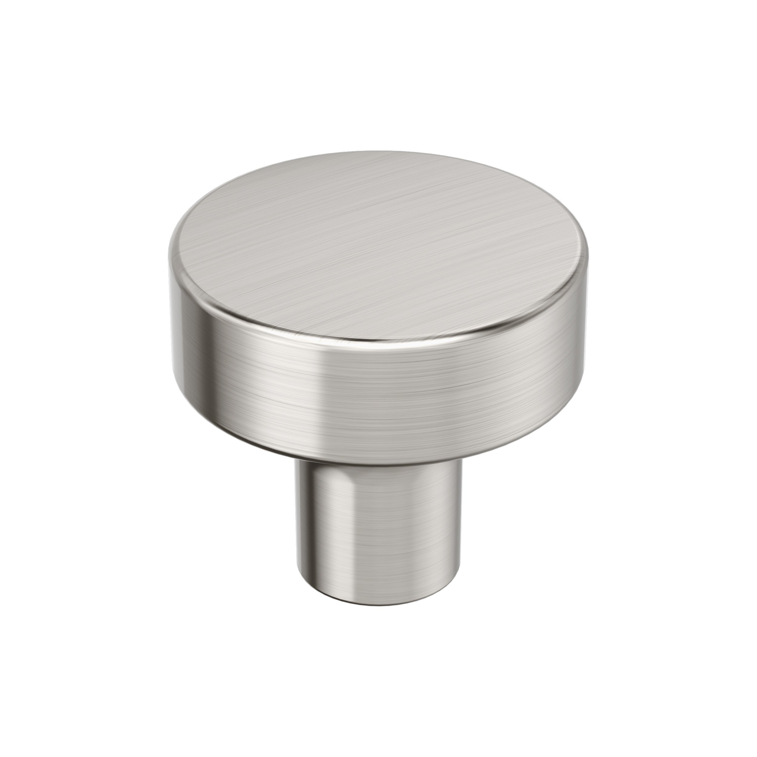 Merced 1-1/4 inch (32mm) Diameter Satin Nickel Cabinet Knob