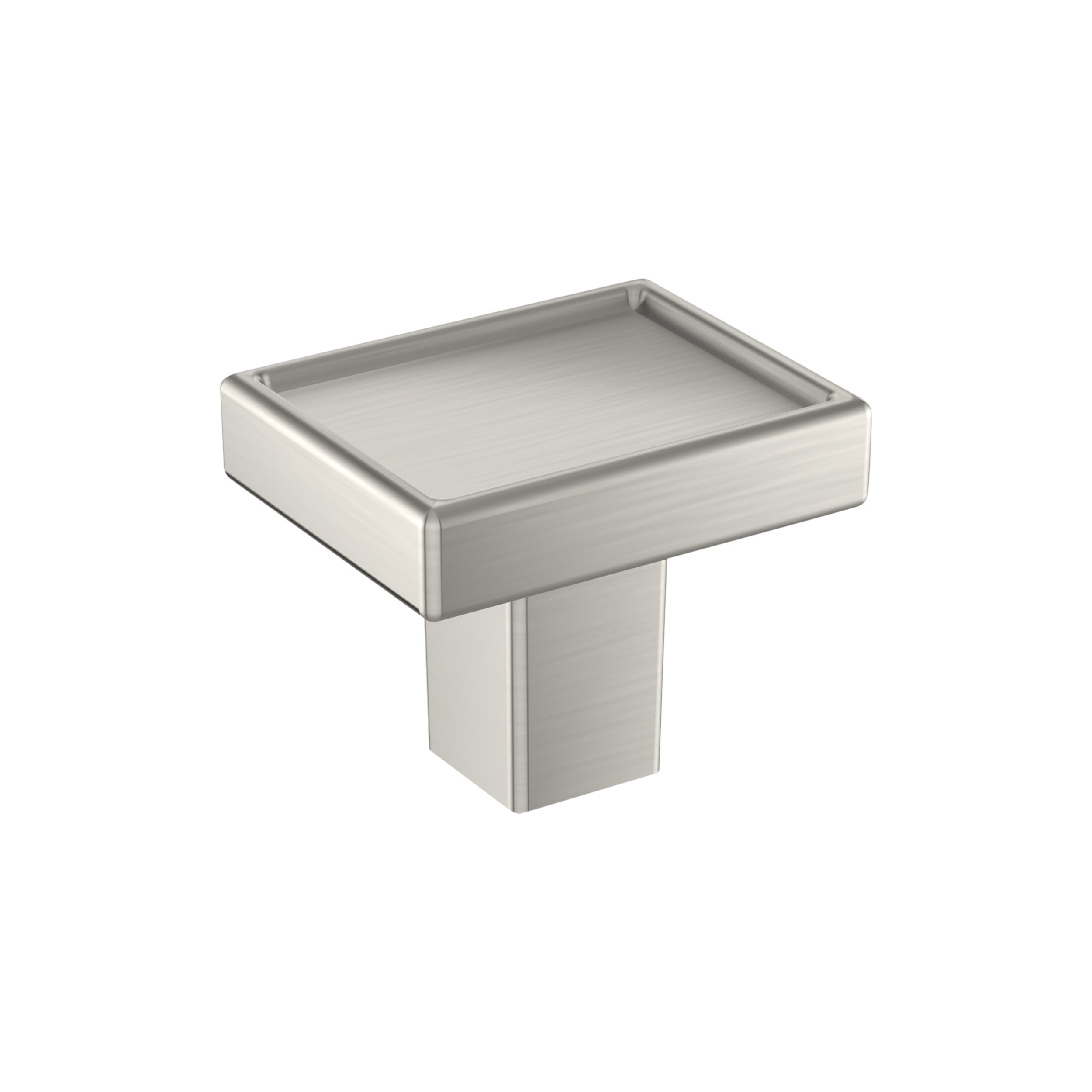 Rockhurst 1-1/4 inch (32mm) Length Satin Nickel Cabinet Knob