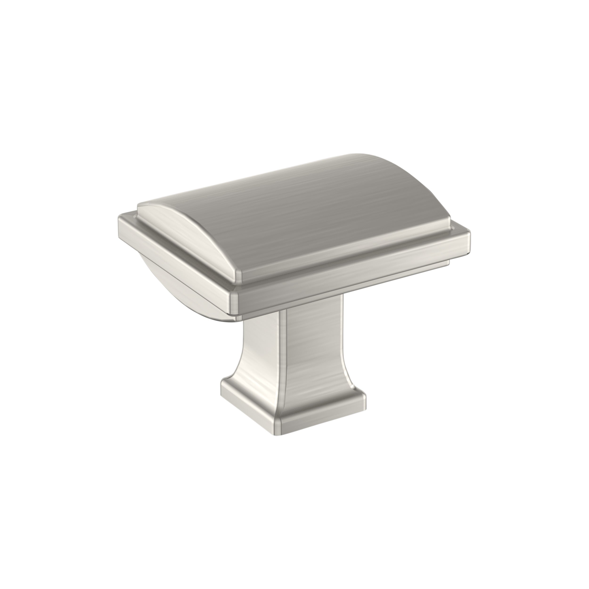 Townsend 1-5/16 inch (33mm) Length Satin Nickel Cabinet Knob