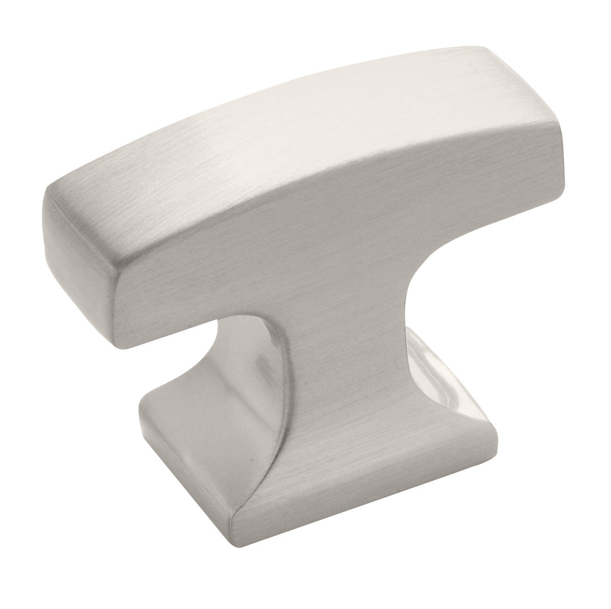Westerly 1-5/16 inch (33mm) Length Satin Nickel Cabinet Knob