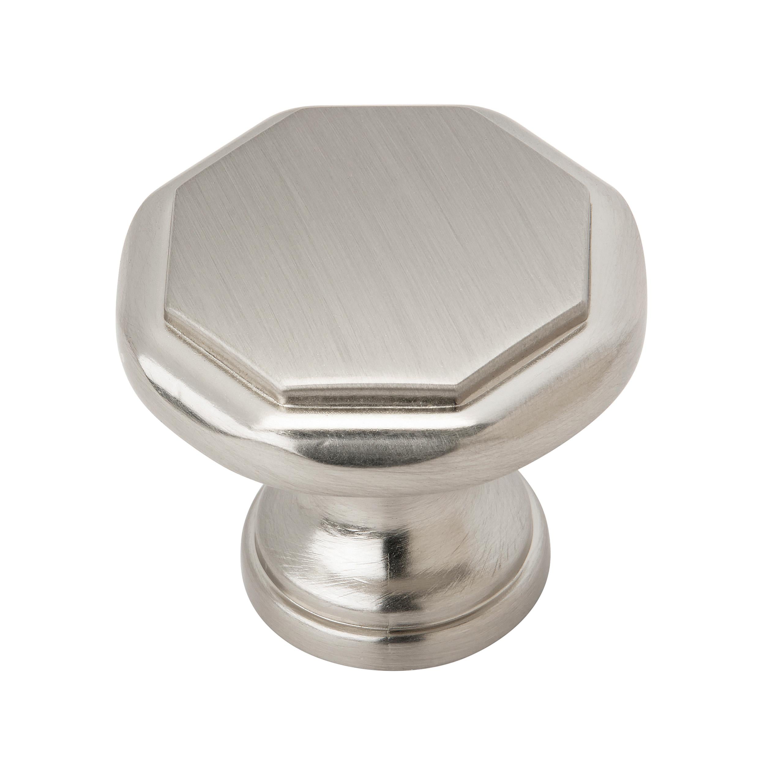 Torrance 1-3/16 inch (30mm) Length Satin Nickel Cabinet Knob