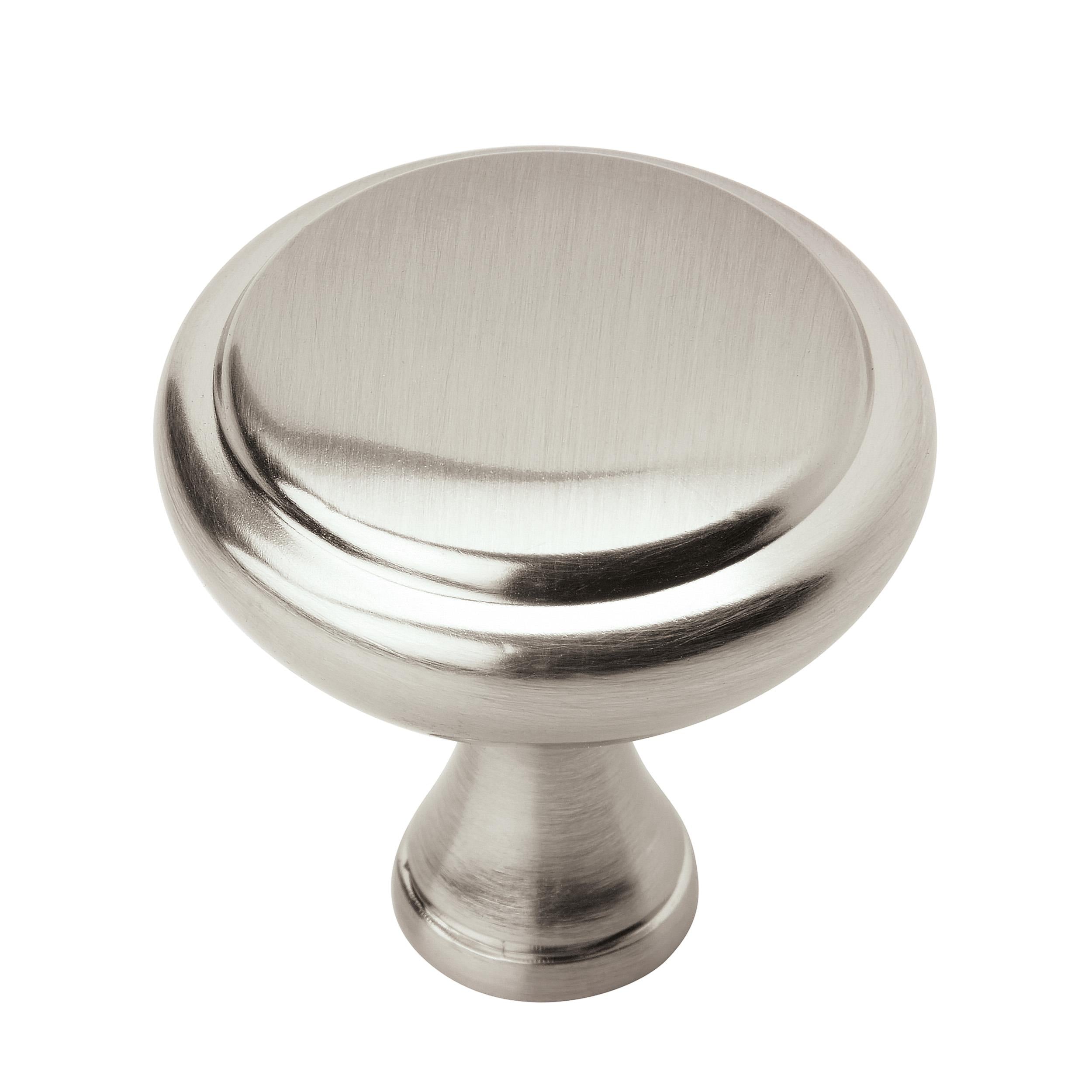 Arden 1-1/4 inch (32mm) Diameter Satin Nickel Cabinet Knob