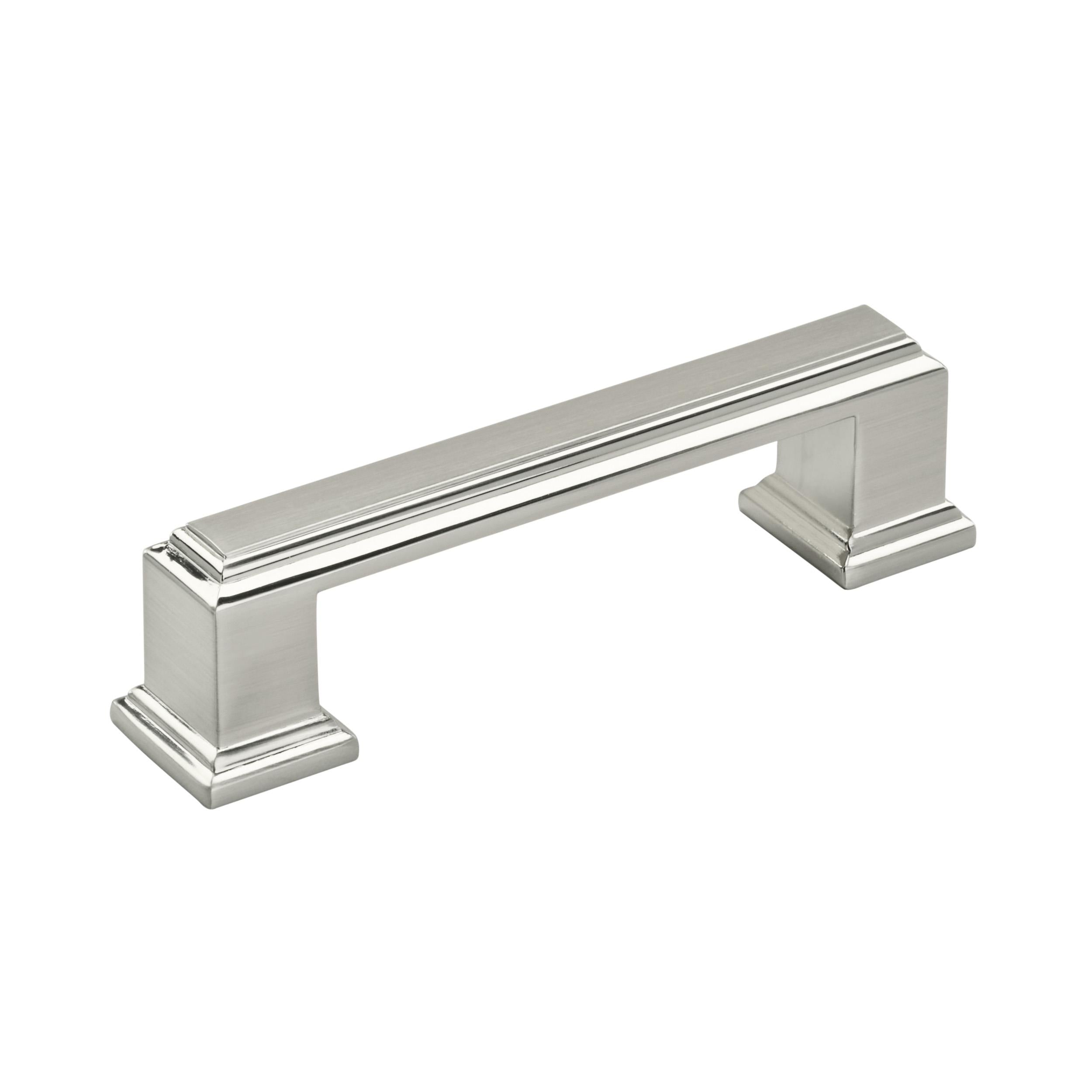 Appoint 3 inch (76mm) Center-to-Center Satin Nickel Cabinet Pull