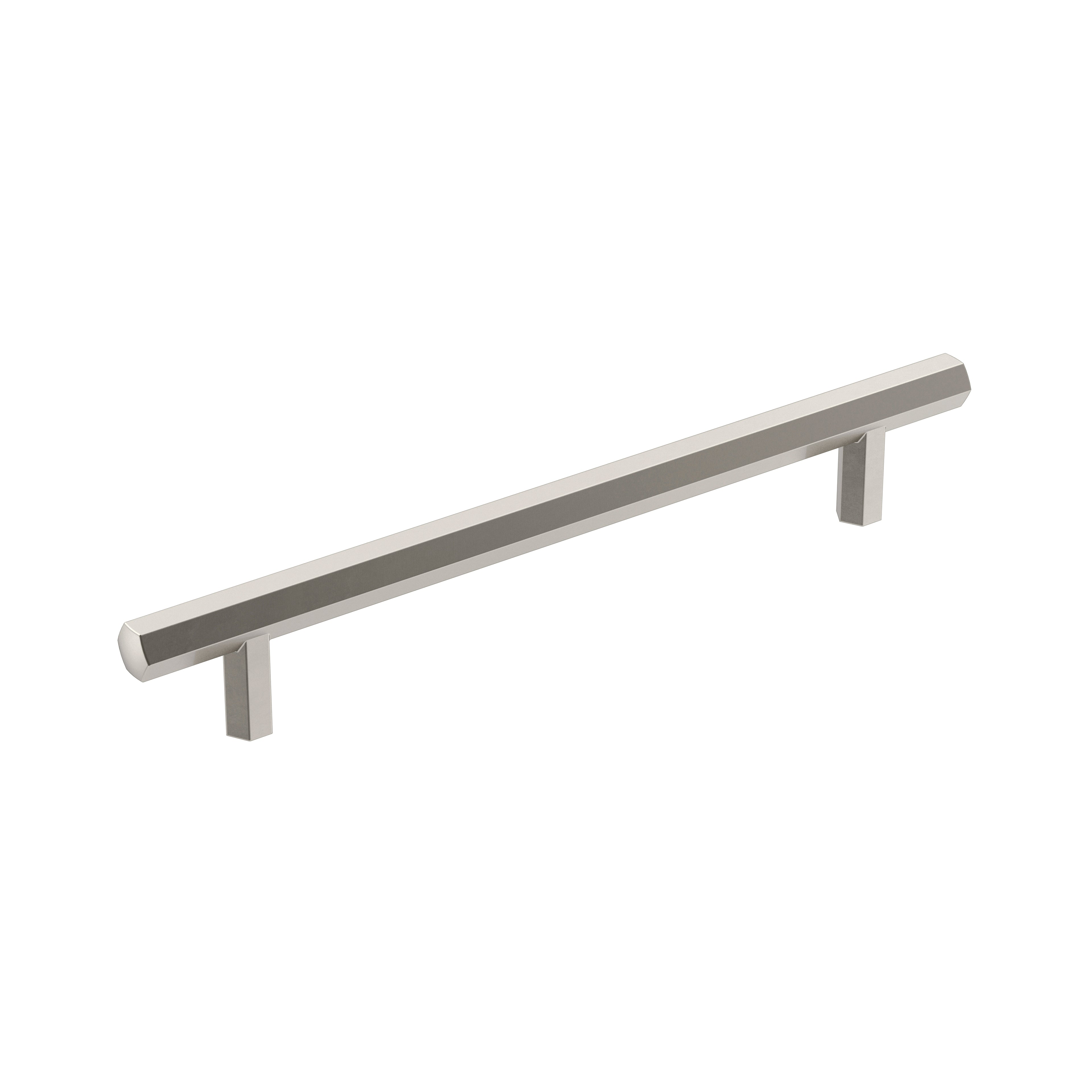 Caliber 6-5/16 inch (160mm) Center-to-Center Satin Nickel Cabinet Pull