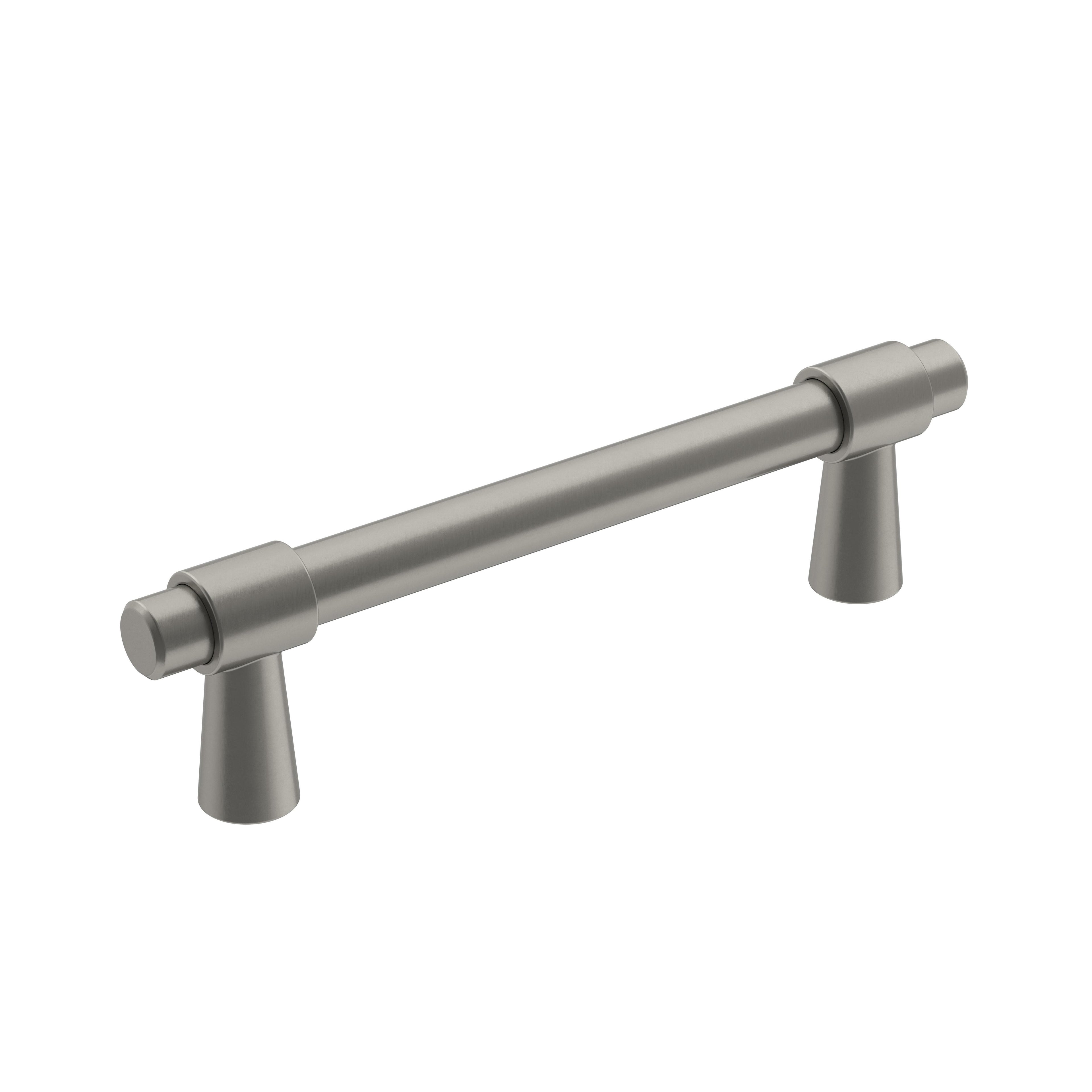 Destine 3-3/4 inch (96mm) Center-to-Center Satin Nickel Cabinet Pull