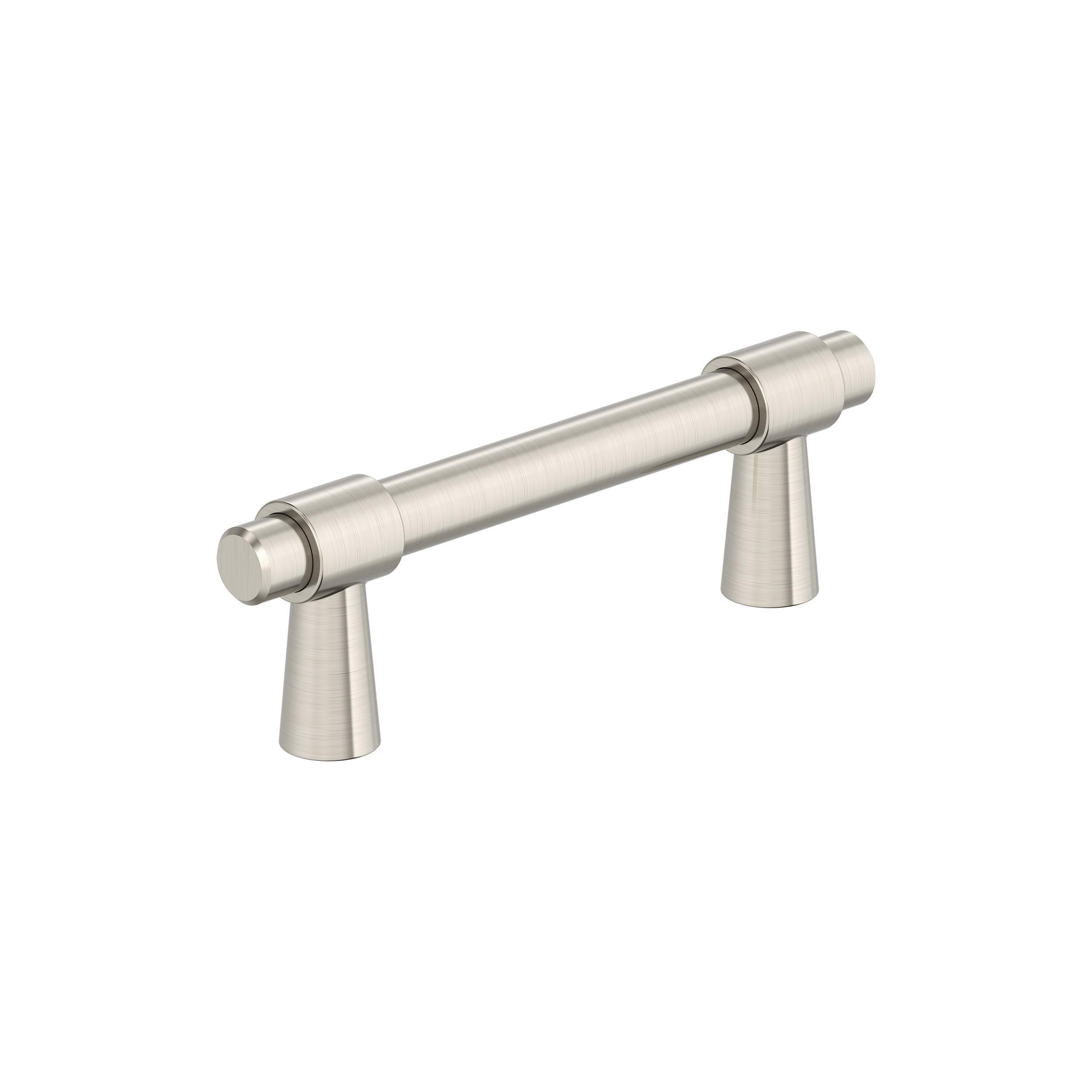 Destine 3 inch (76mm) Center-to-Center Satin Nickel Cabinet Pull