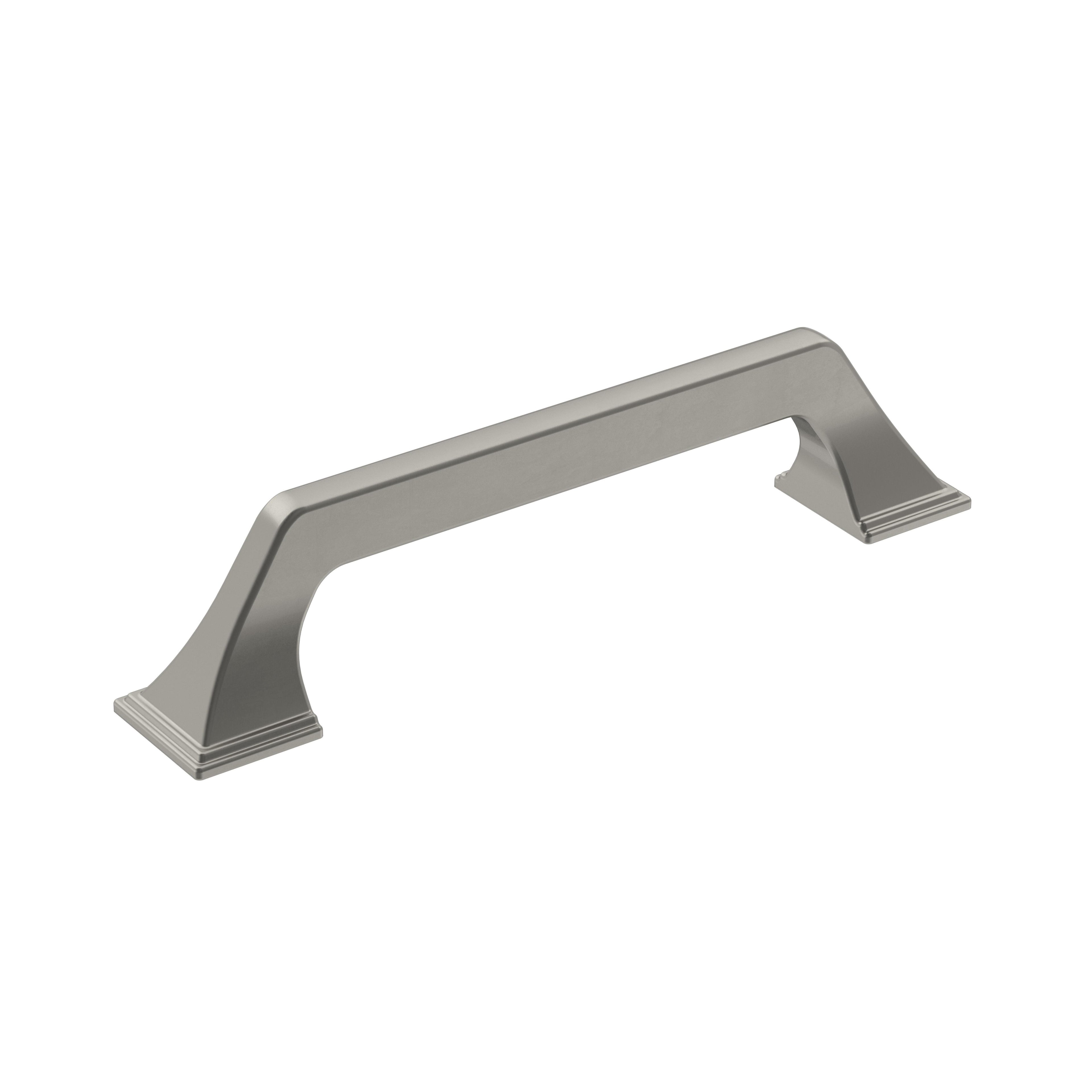 Exceed 5-1/16 inch (128mm) Center-to-Center Satin Nickel Cabinet Pull