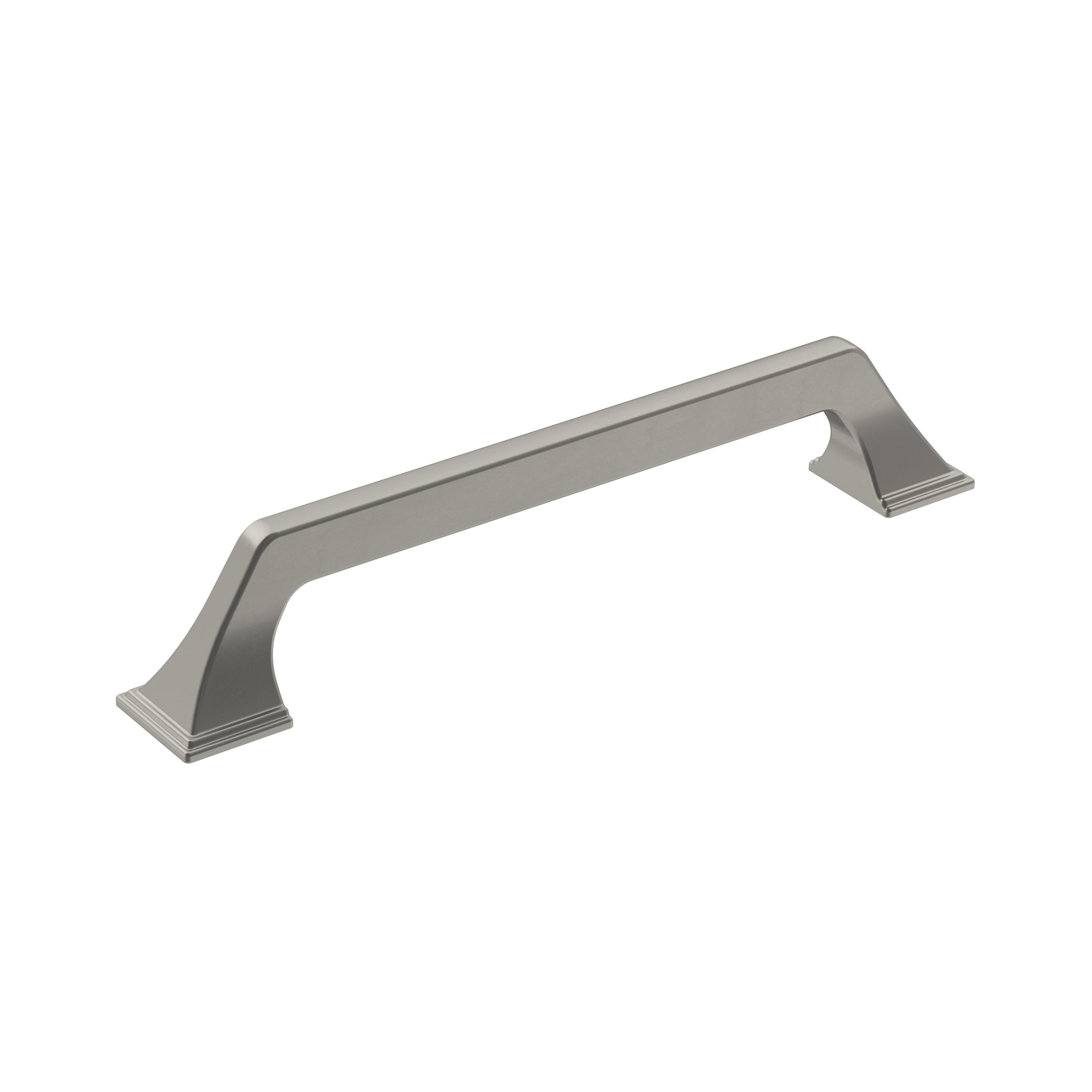 Exceed 6-5/16 inch (160mm) Center-to-Center Satin Nickel Cabinet Pull
