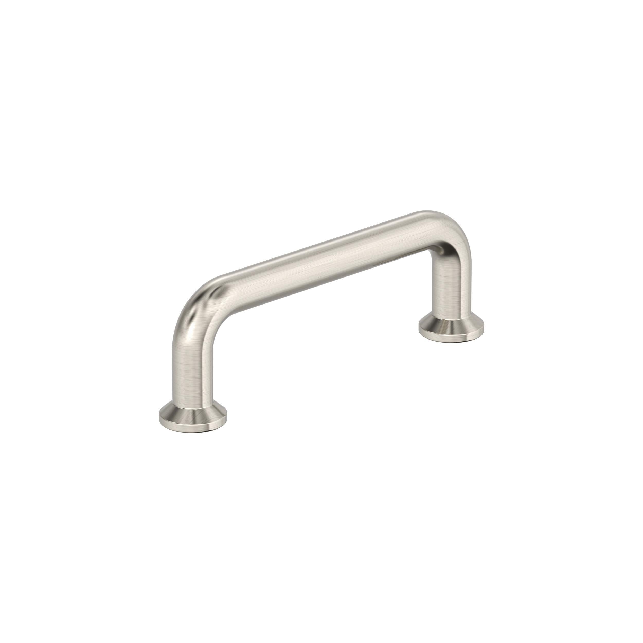 Factor 3 inch (76mm) Center-to-Center Satin Nickel Cabinet Pull