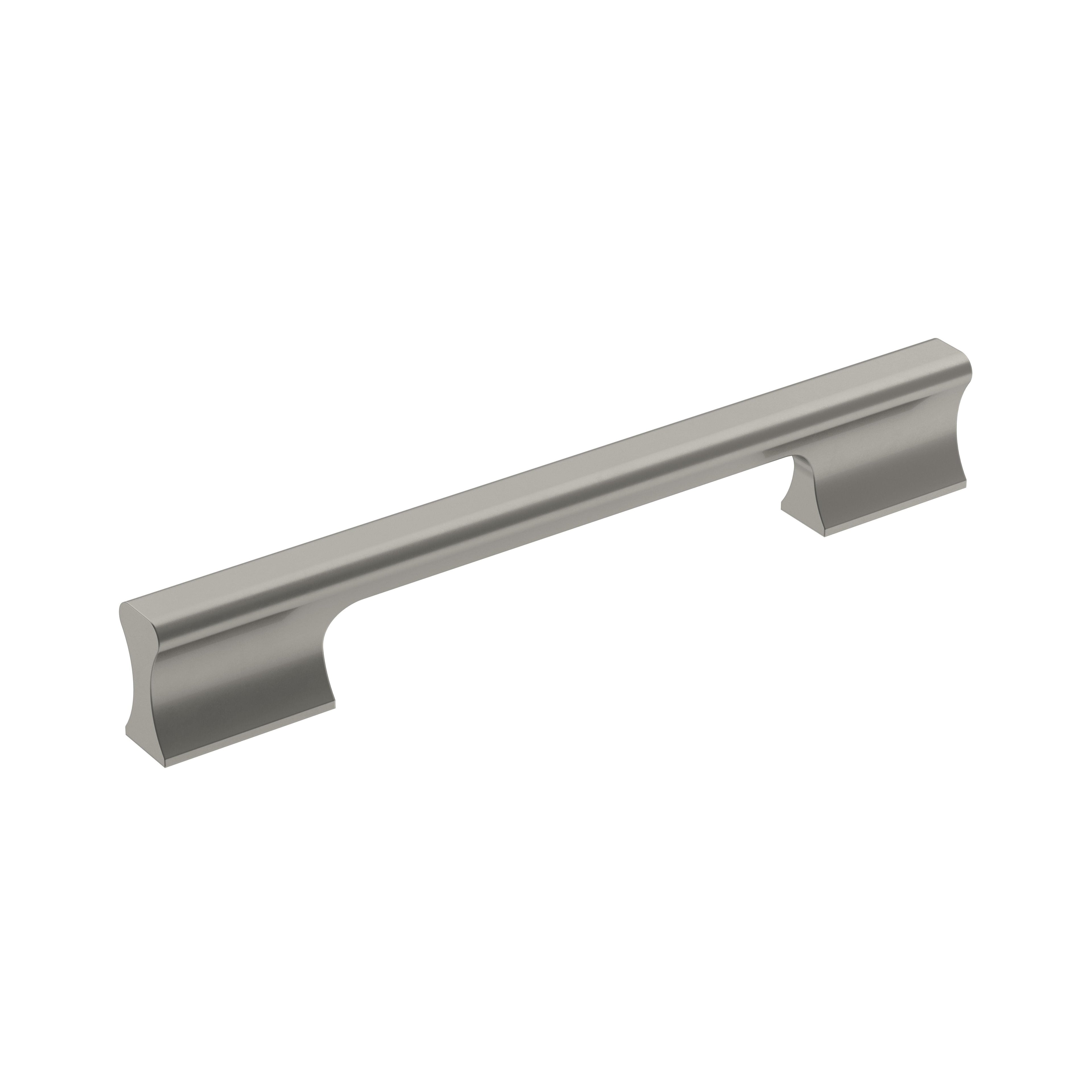 Status 6-5/16 inch (160mm) Center-to-Center Satin Nickel Cabinet Pull