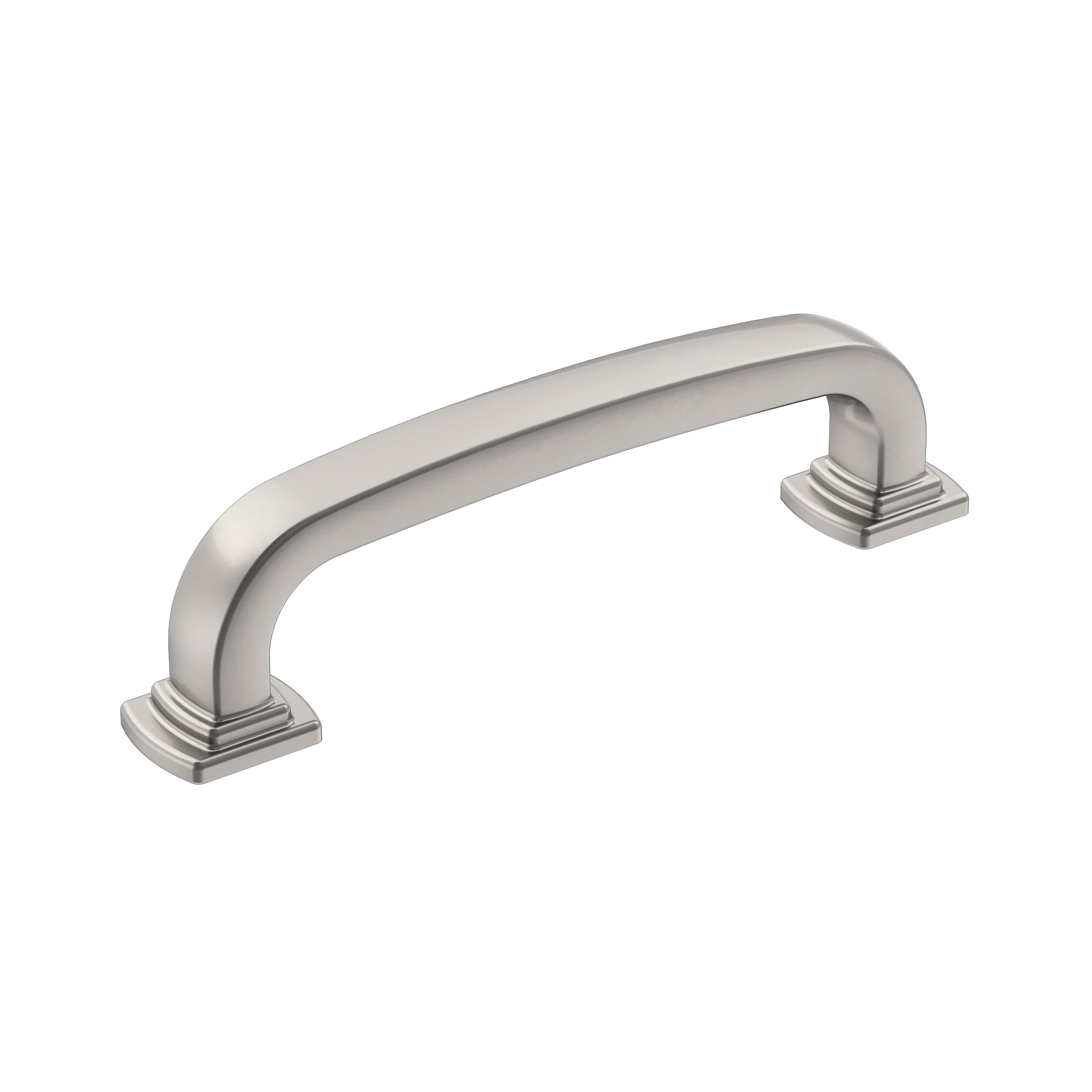 Surpass 3-3/4 inch (96mm) Center-to-Center Satin Nickel Cabinet Pull