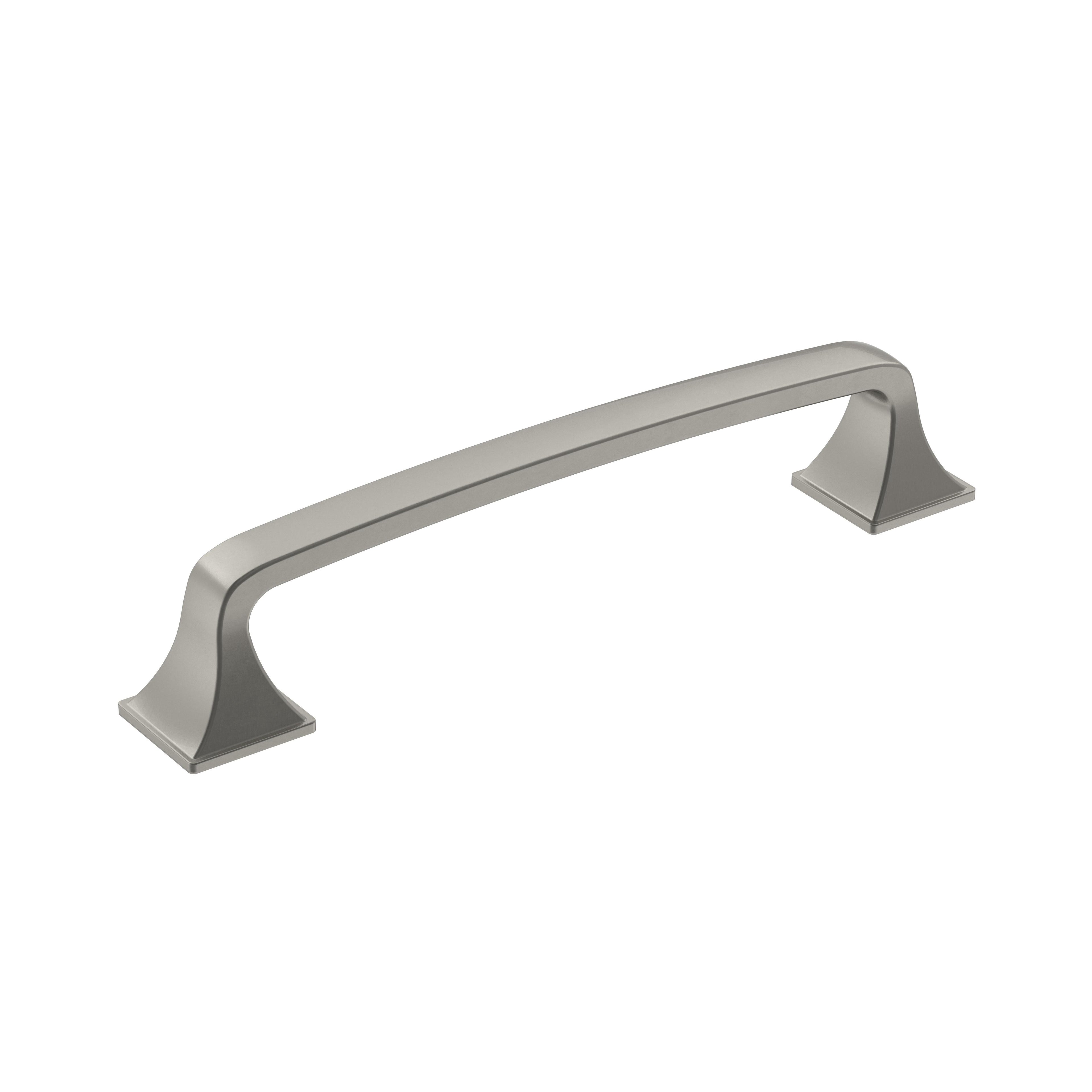 Ville 5-1/16 inch (128mm) Center-to-Center Satin Nickel Cabinet Pull