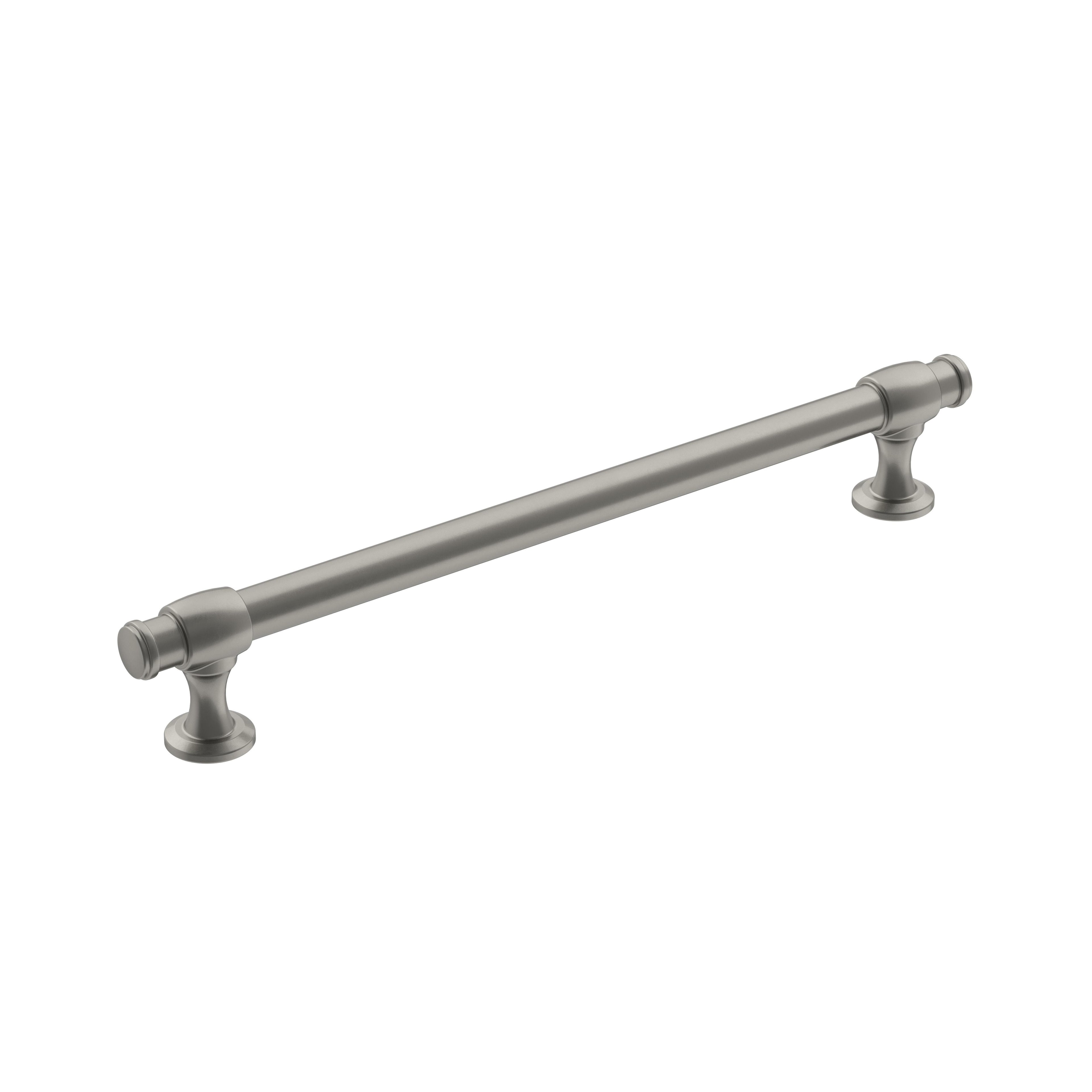 Winsome 7-9/16 inch (192mm) Center-to-Center Satin Nickel Cabinet Pull
