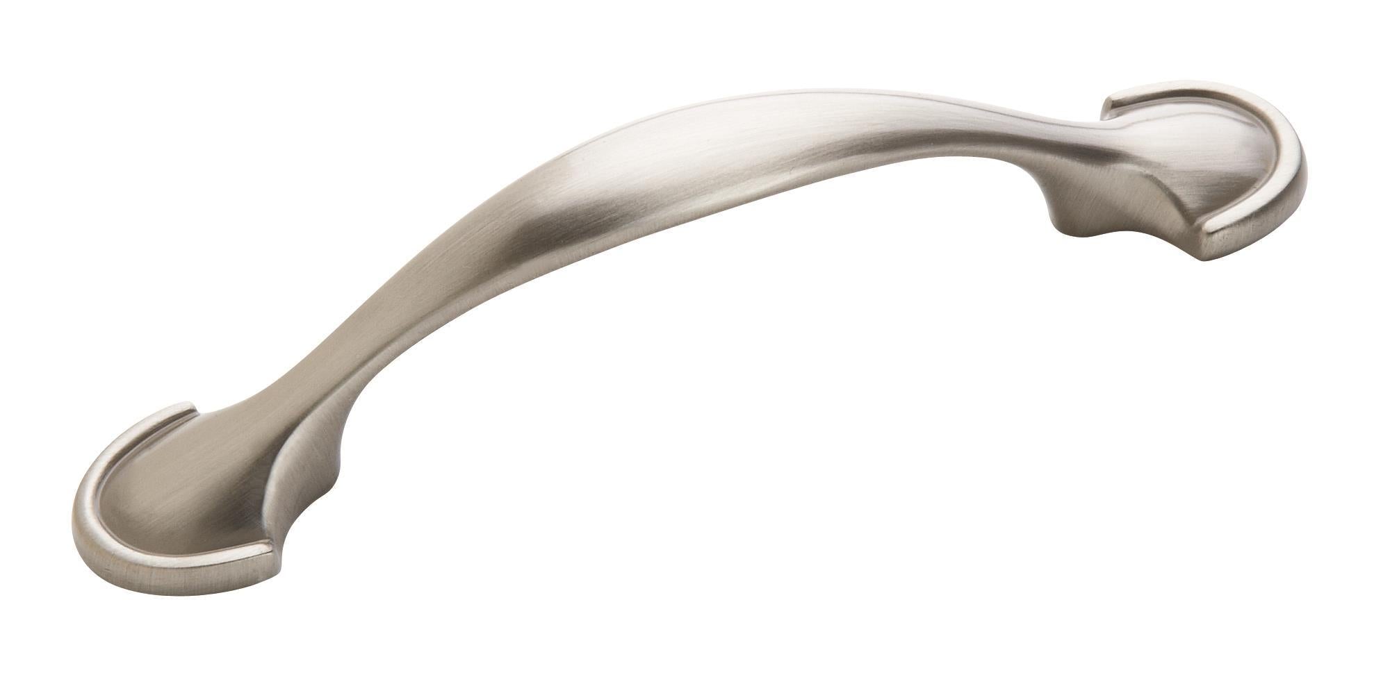 Fairfield 3 inch (76mm) Center-to-Center Satin Nickel Cabinet Pull