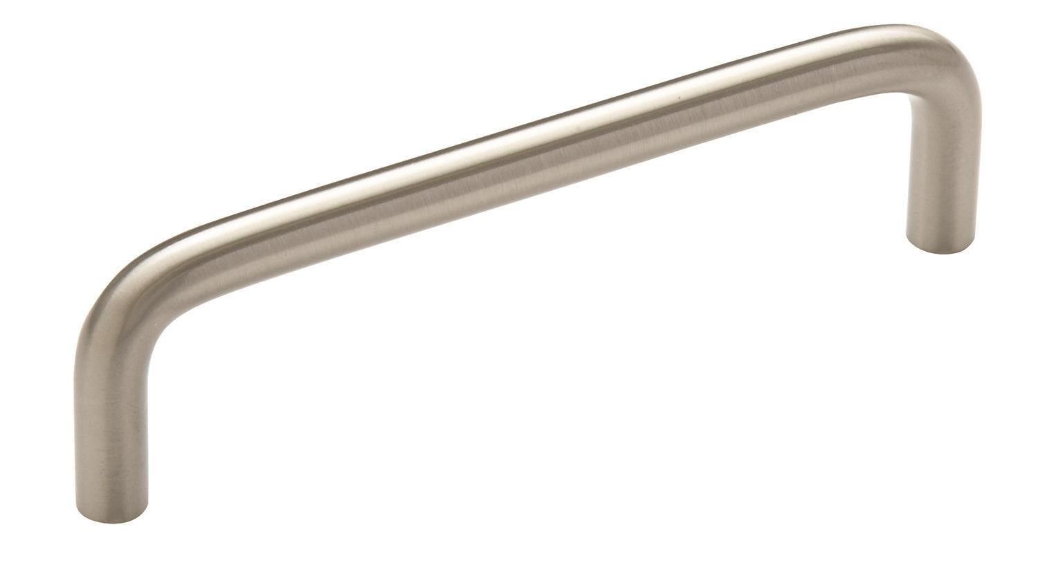 Wire Pulls 4 inch (102mm) Center-to-Center Satin Nickel Cabinet Pull
