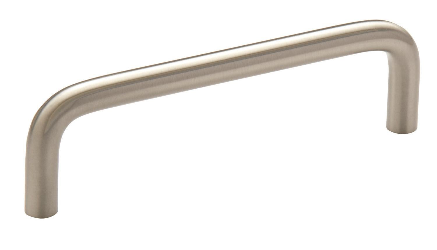 Wire Pulls 3-3/4 inch (96mm) Center-to-Center Satin Nickel Cabinet Pull