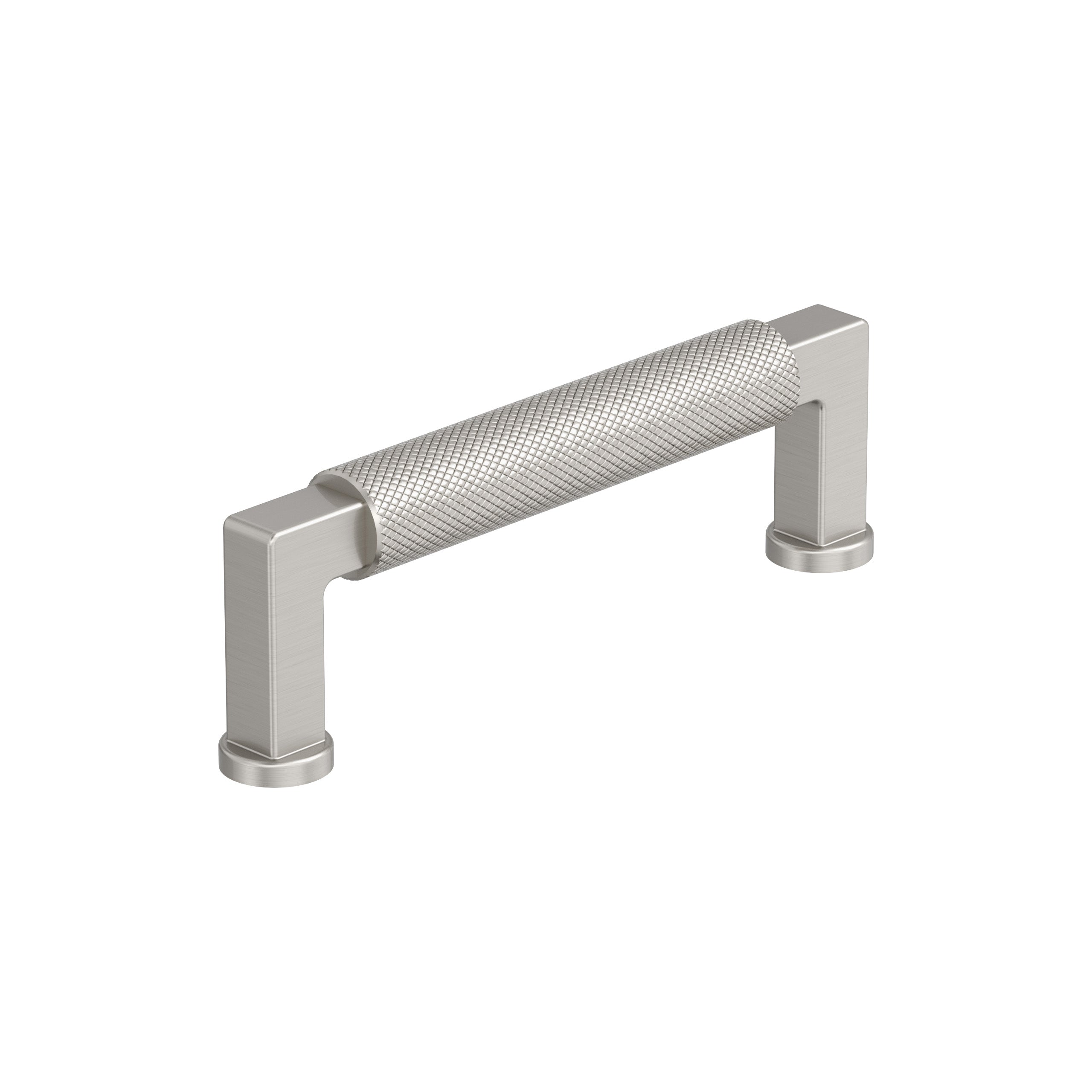 Balata 3-3/4 inch (96mm) Center-to-Center Satin Nickel Cabinet Pull