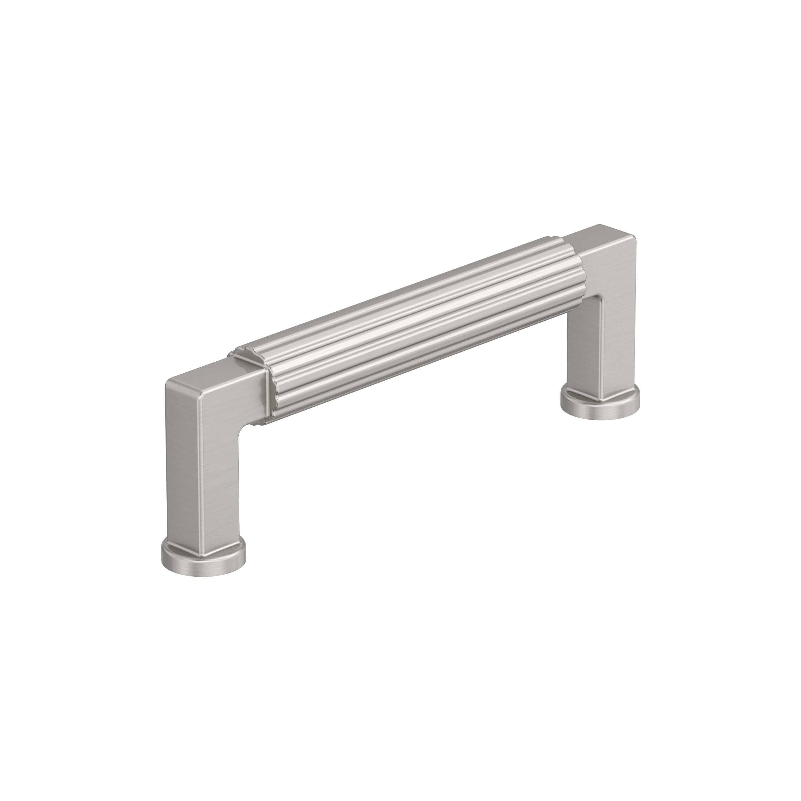 Ballard 3-3/4 inch (96mm) Center-to-Center Satin Nickel Cabinet Pull