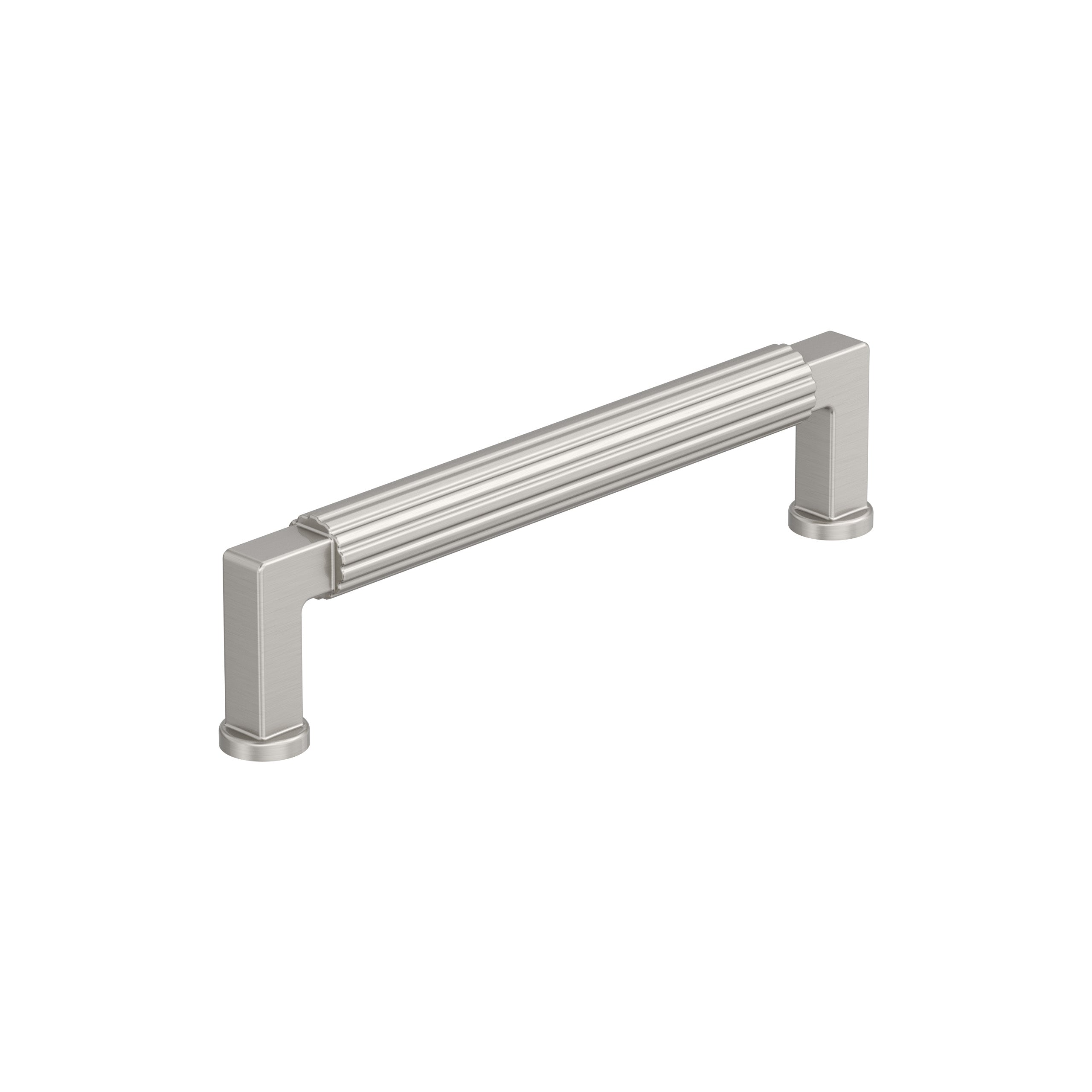 Ballard 5-1/16 inch (128mm) Center-to-Center Satin Nickel Cabinet Pull