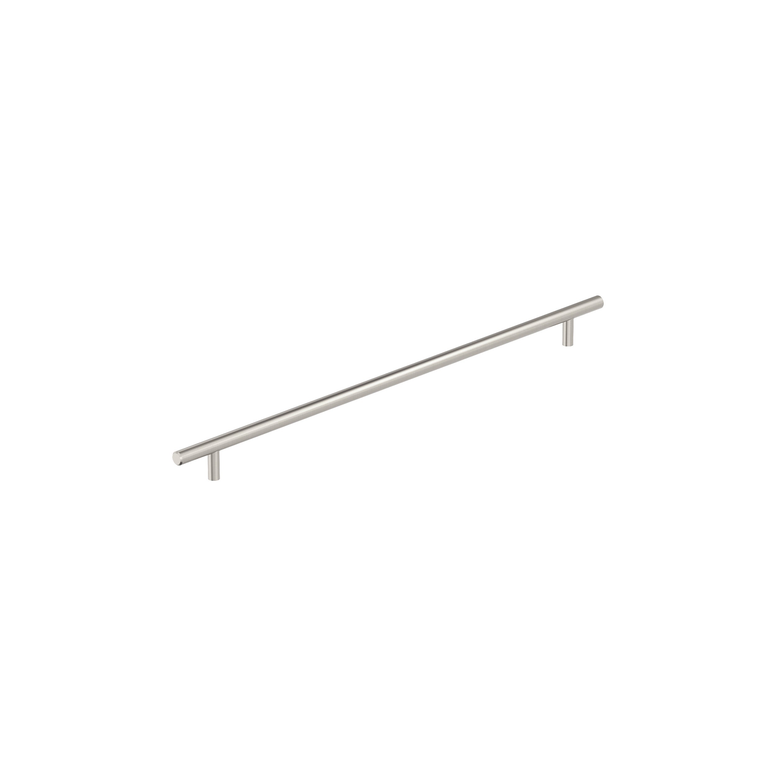 Bar Pulls 16-3/8 inch (416mm) Center-to-Center Satin Nickel Cabinet Pull