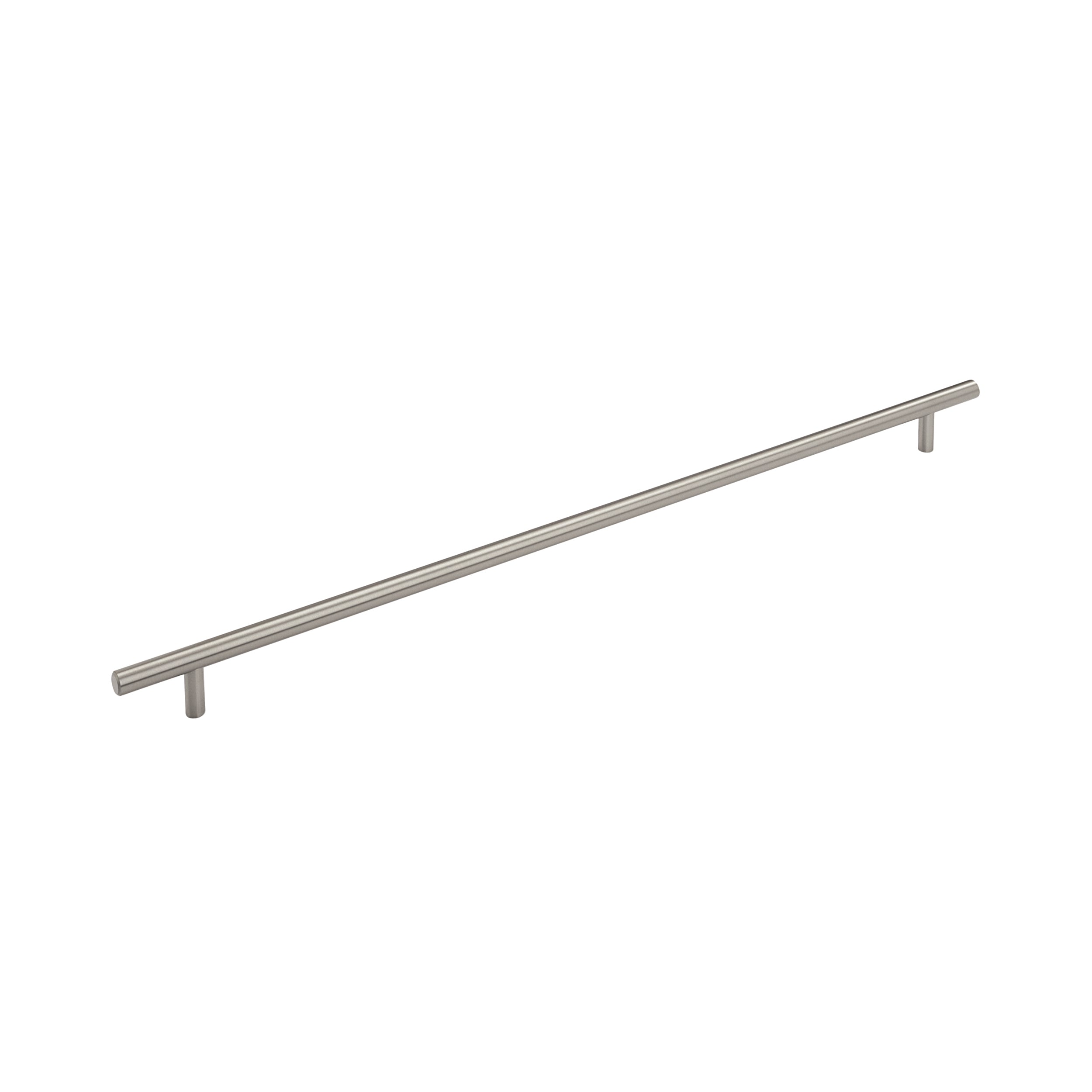 Bar Pulls 18-7/8 inch (480mm) Center-to-Center Satin Nickel Cabinet Pull