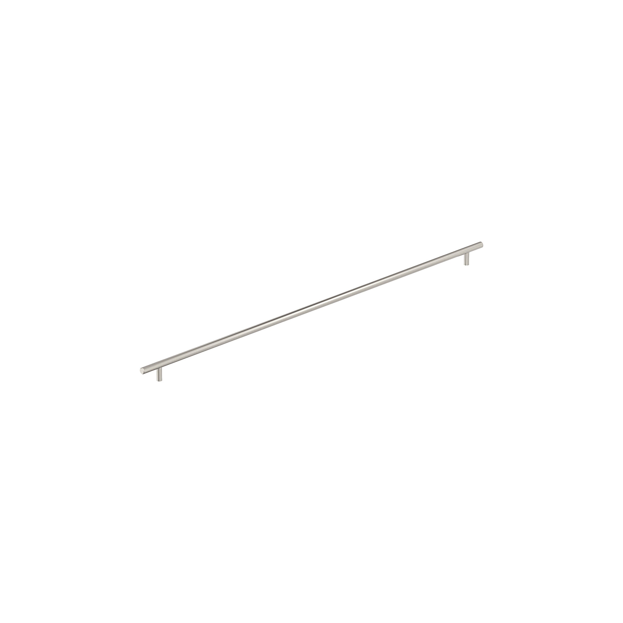 Bar Pulls 30-1/4 inch (768mm) Center-to-Center Satin Nickel Cabinet Pull