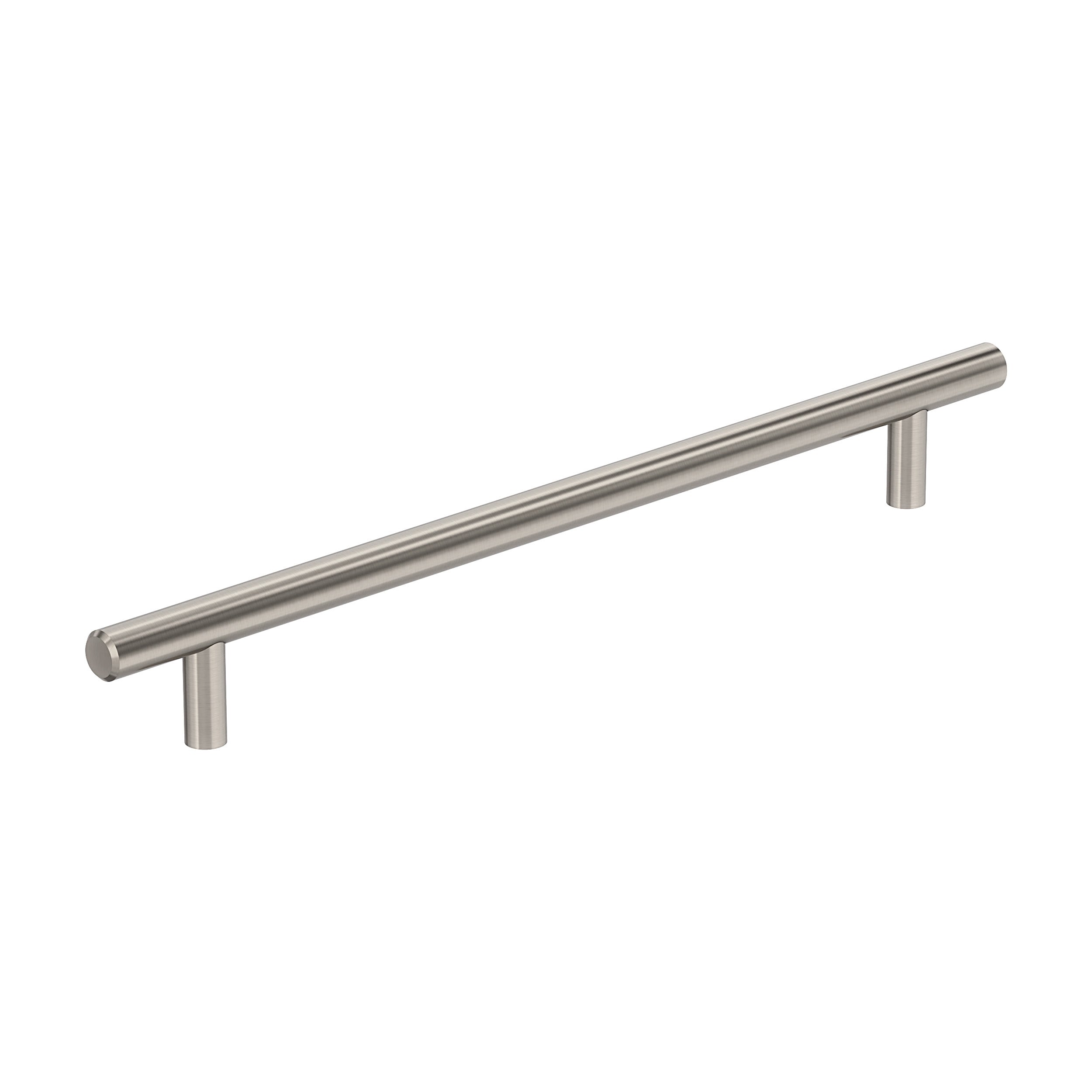 Bar Pulls 8-13/16 inch (224mm) Center-to-Center Satin Nickel Cabinet Pull
